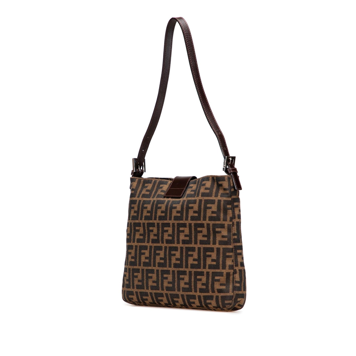 Fendi Zucca Shoulder Bag Canvas Shoulder Bag 15