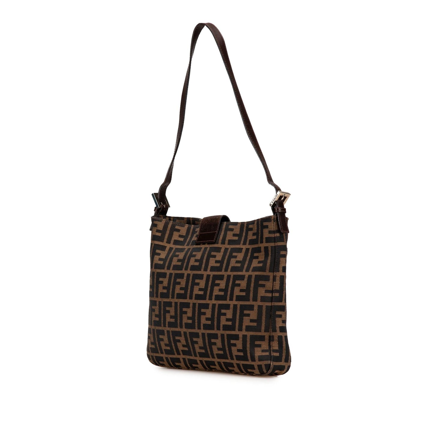 Fendi Zucca Shoulder Bag Canvas Shoulder Bag 20