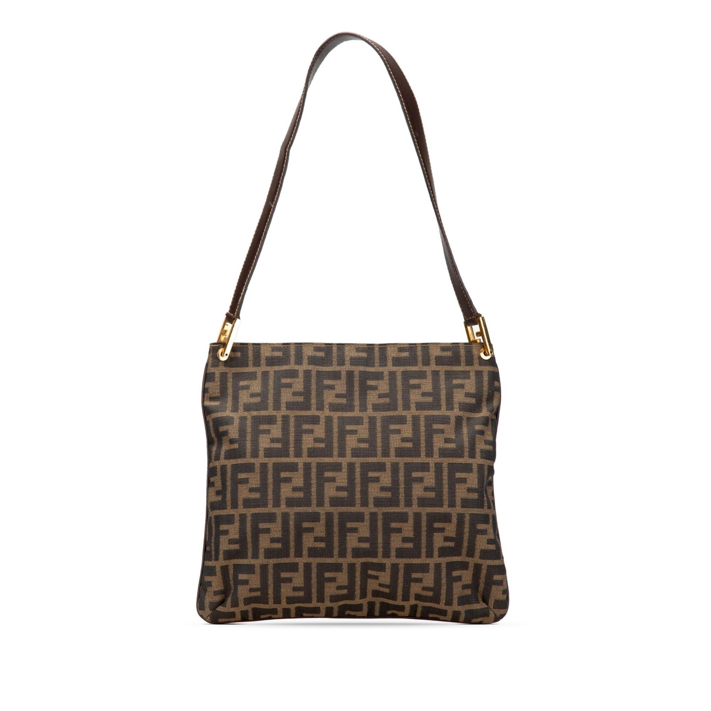Fendi Zucca Shoulder Bag Canvas Shoulder Bag 18