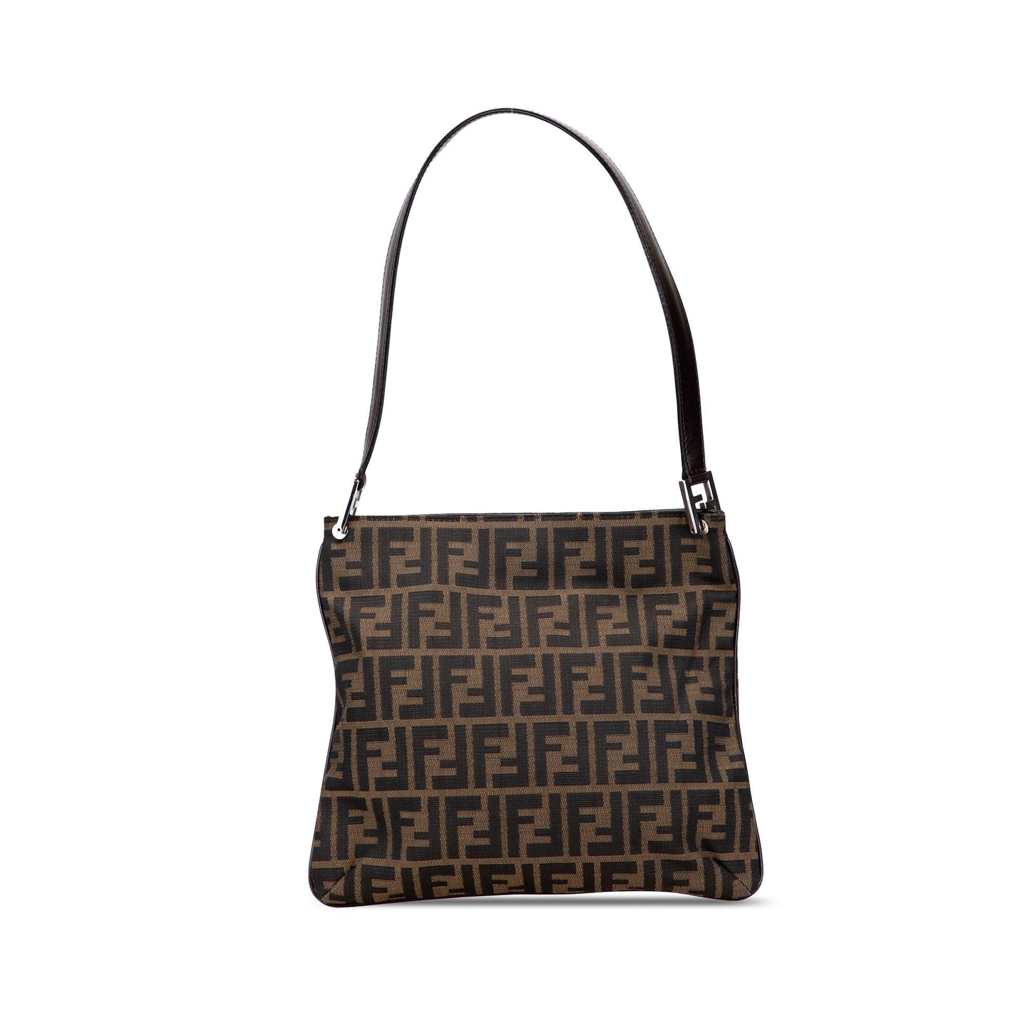 Fendi Zucca Shoulder Bag Canvas Shoulder Bag 27