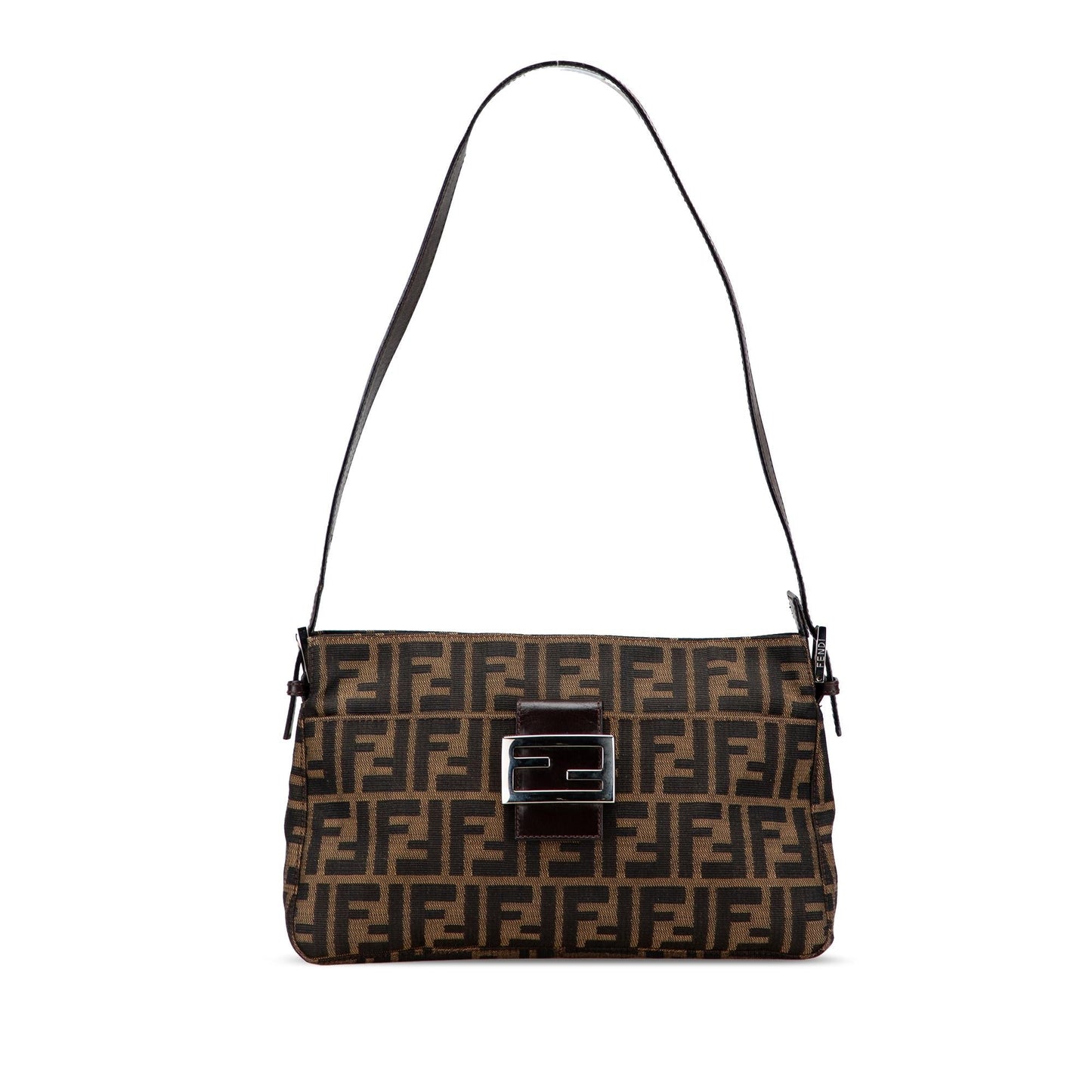 Fendi Zucca Shoulder Bag Canvas Shoulder Bag 28