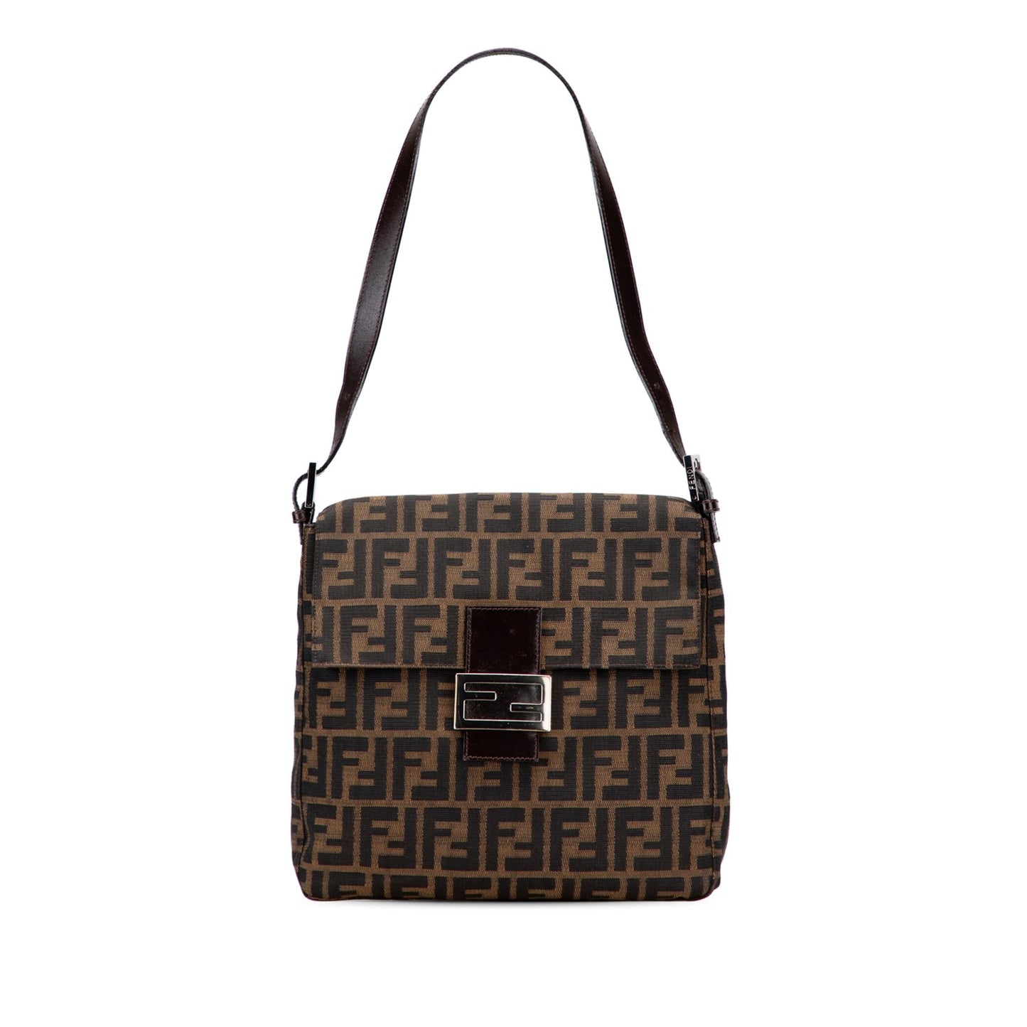 Fendi Zucca Shoulder Bag Canvas Shoulder Bag 33