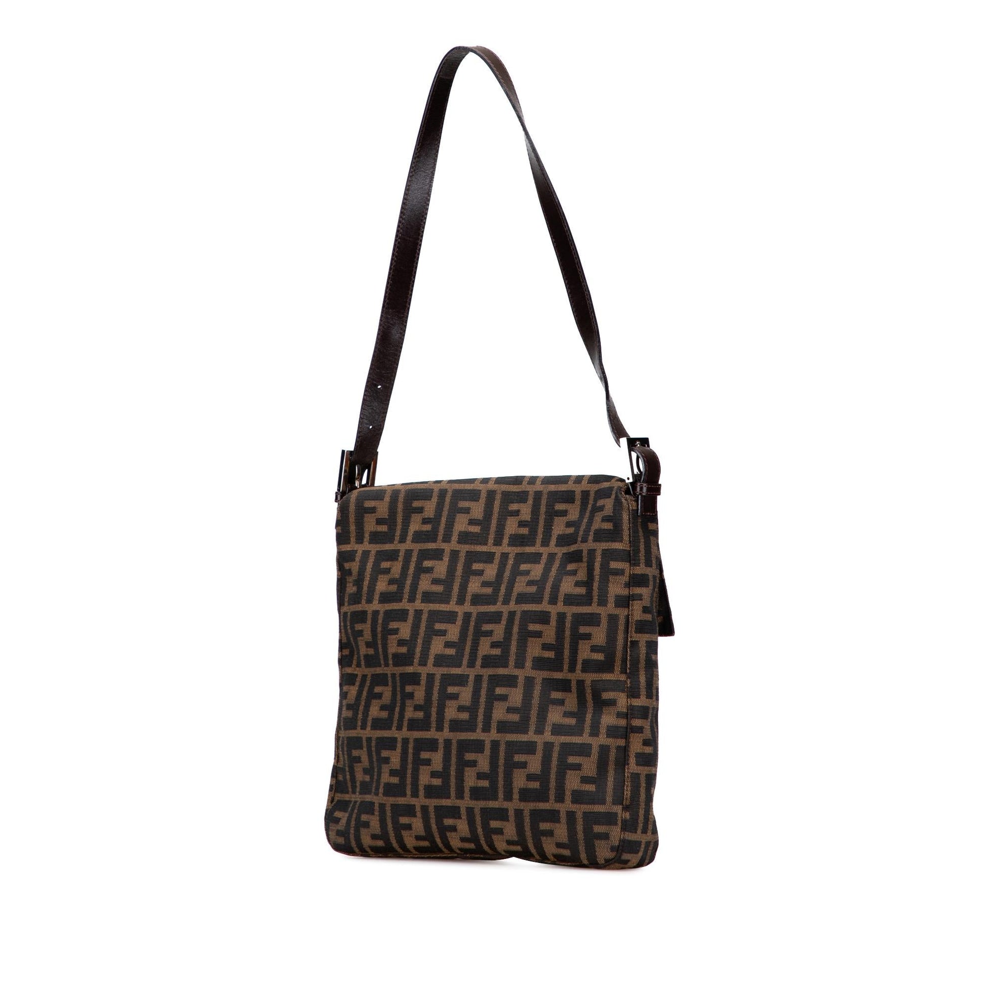 Fendi Zucca Shoulder Bag Canvas Shoulder Bag 33