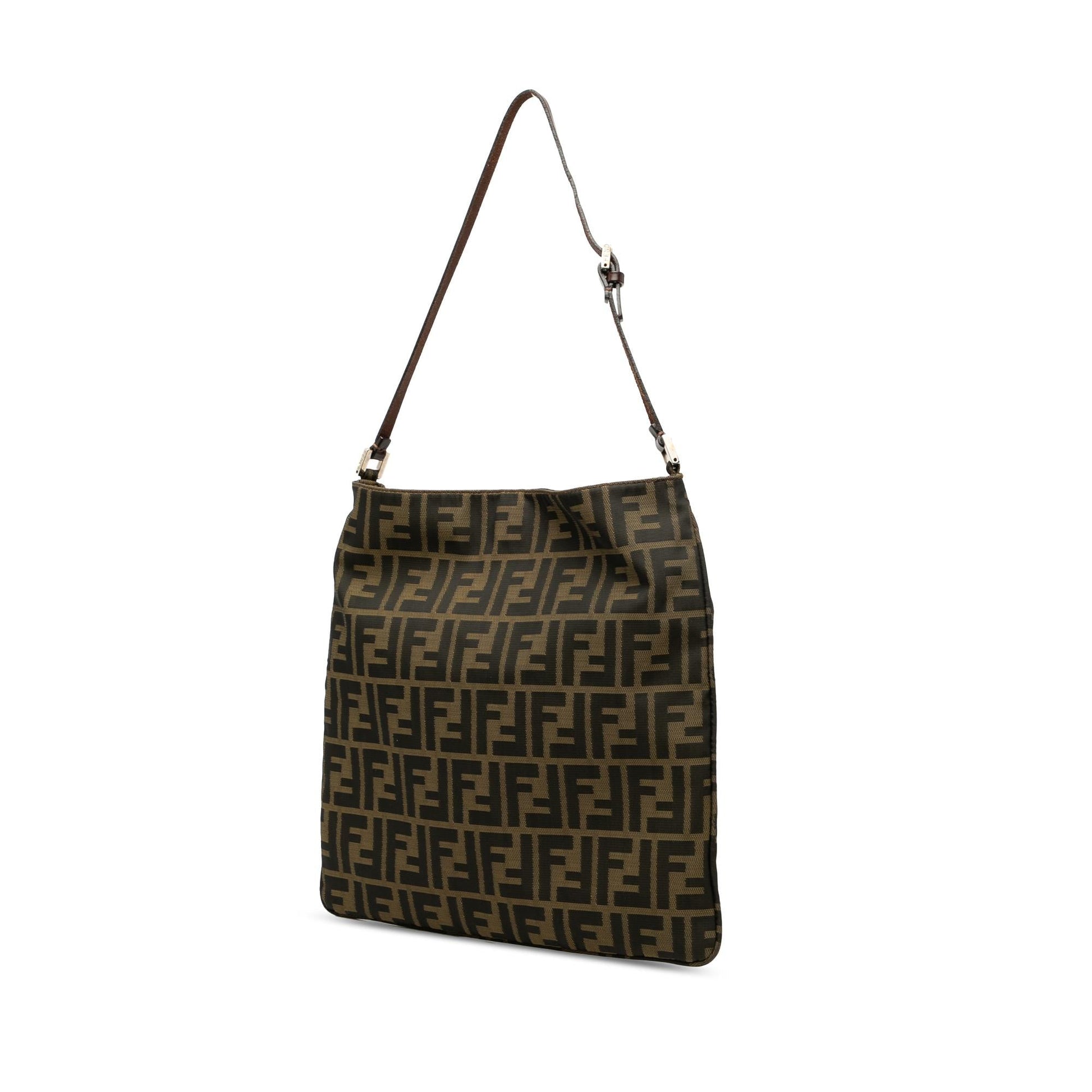 Fendi Zucca Shoulder Bag Canvas Shoulder Bag 37