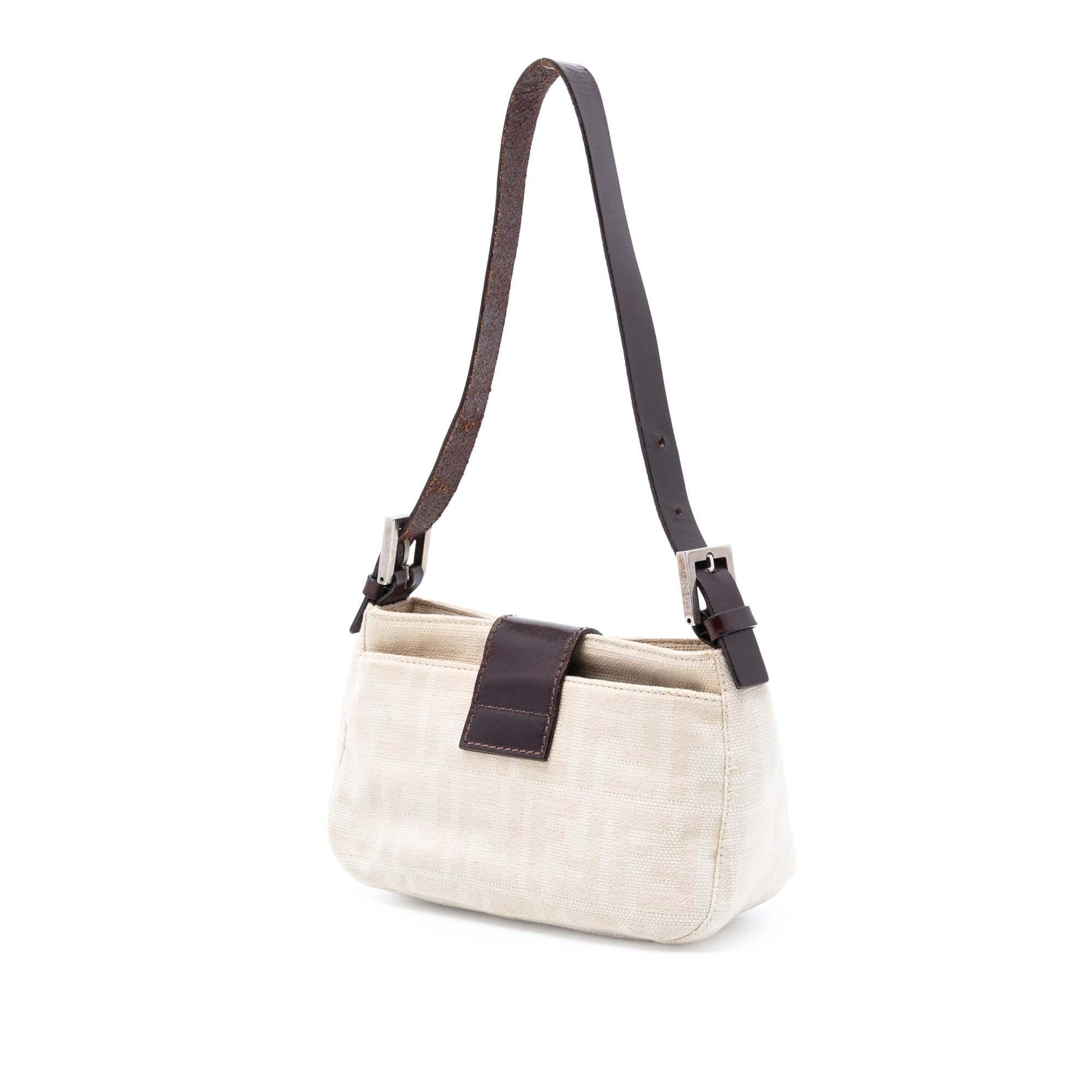 Fendi Zucca Shoulder Bag Canvas Shoulder Bag 39