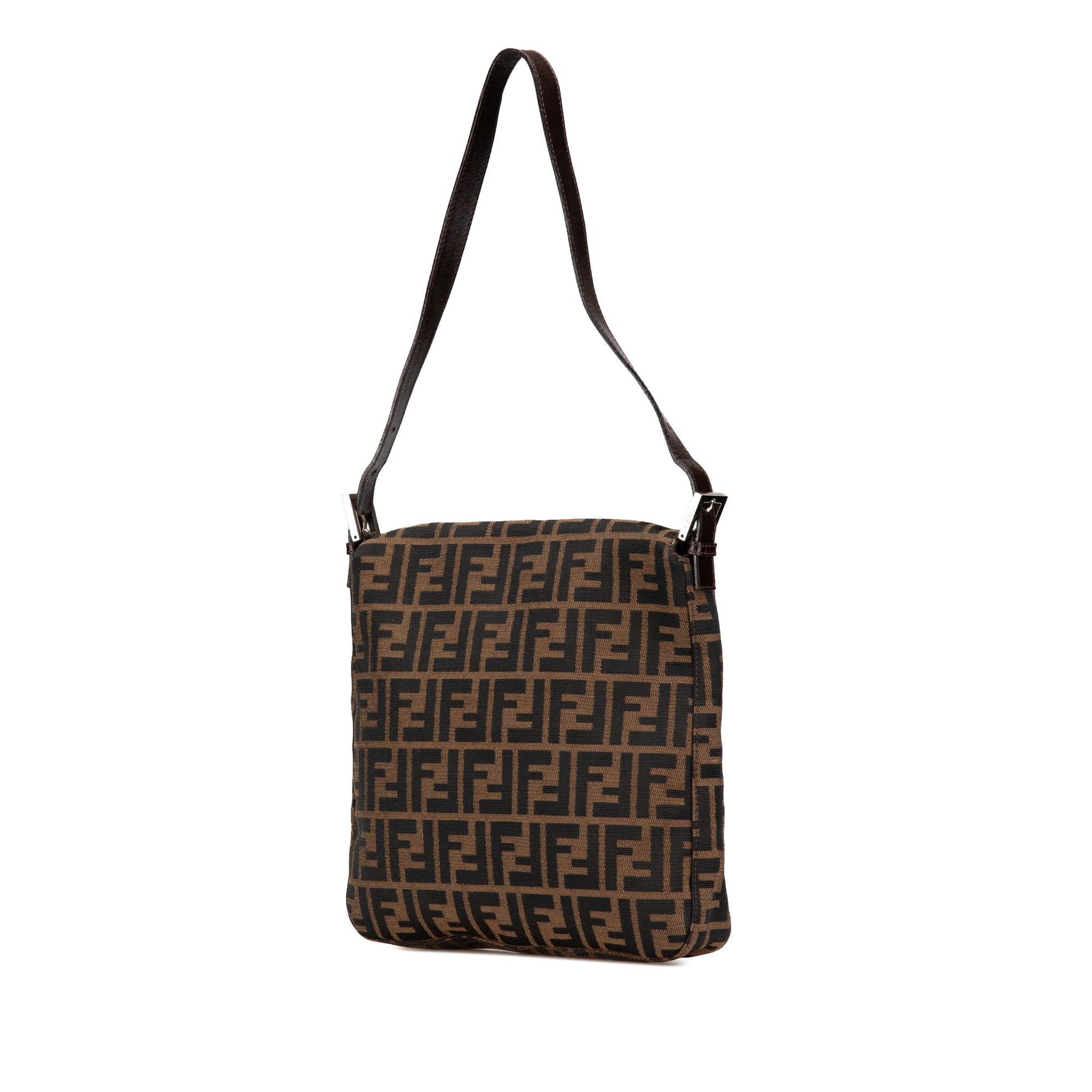 Fendi Zucca Shoulder Bag Canvas Shoulder Bag 43