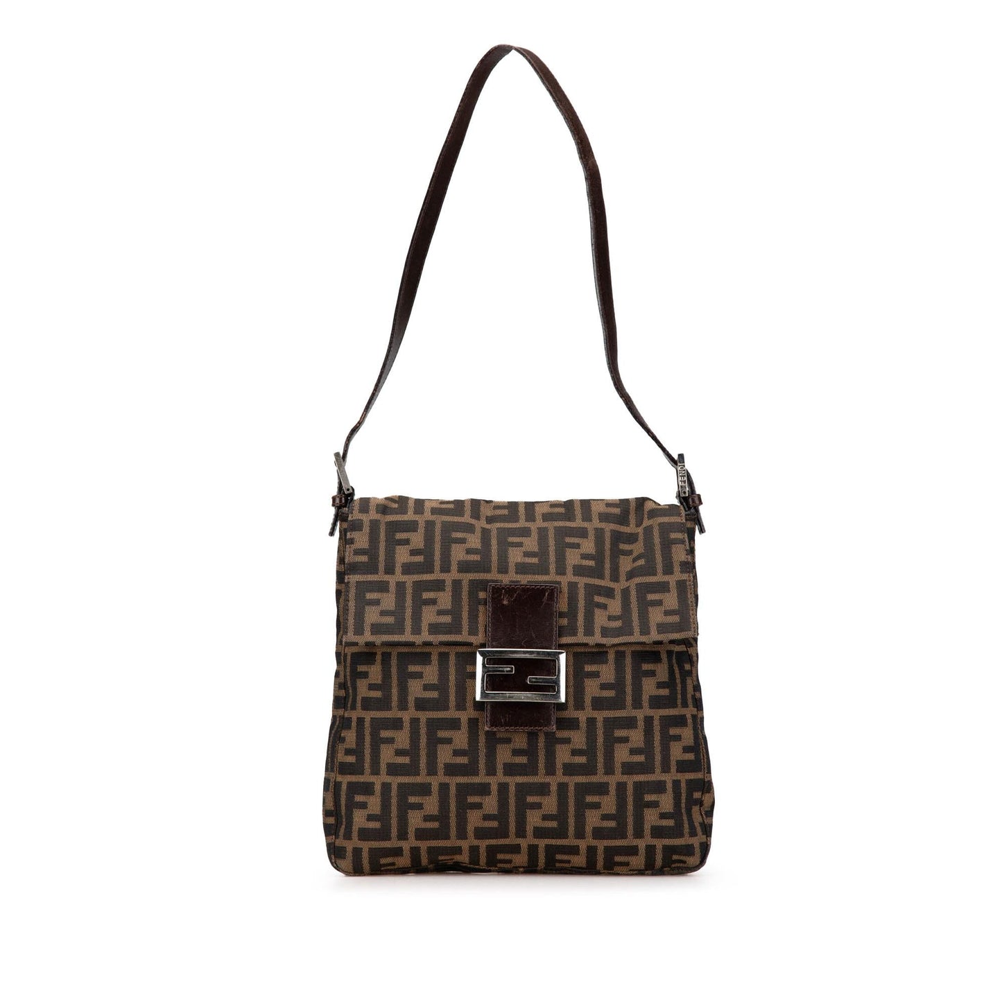 Fendi Zucca Shoulder Bag Canvas Shoulder Bag 42