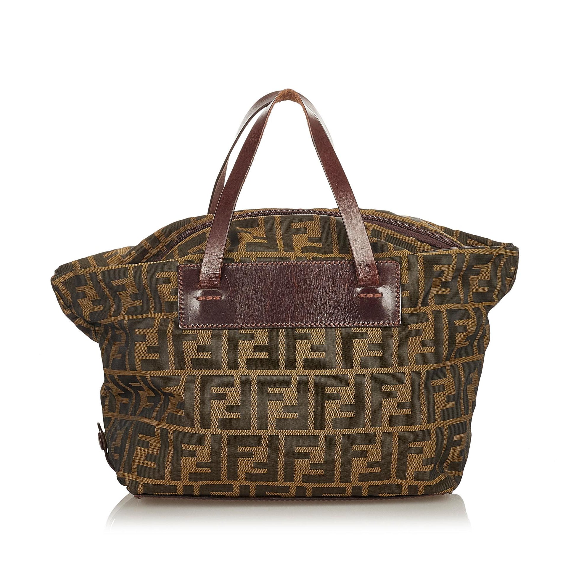 Fendi Zucca Tote Bag Shg Canvas Bag Shg 26576