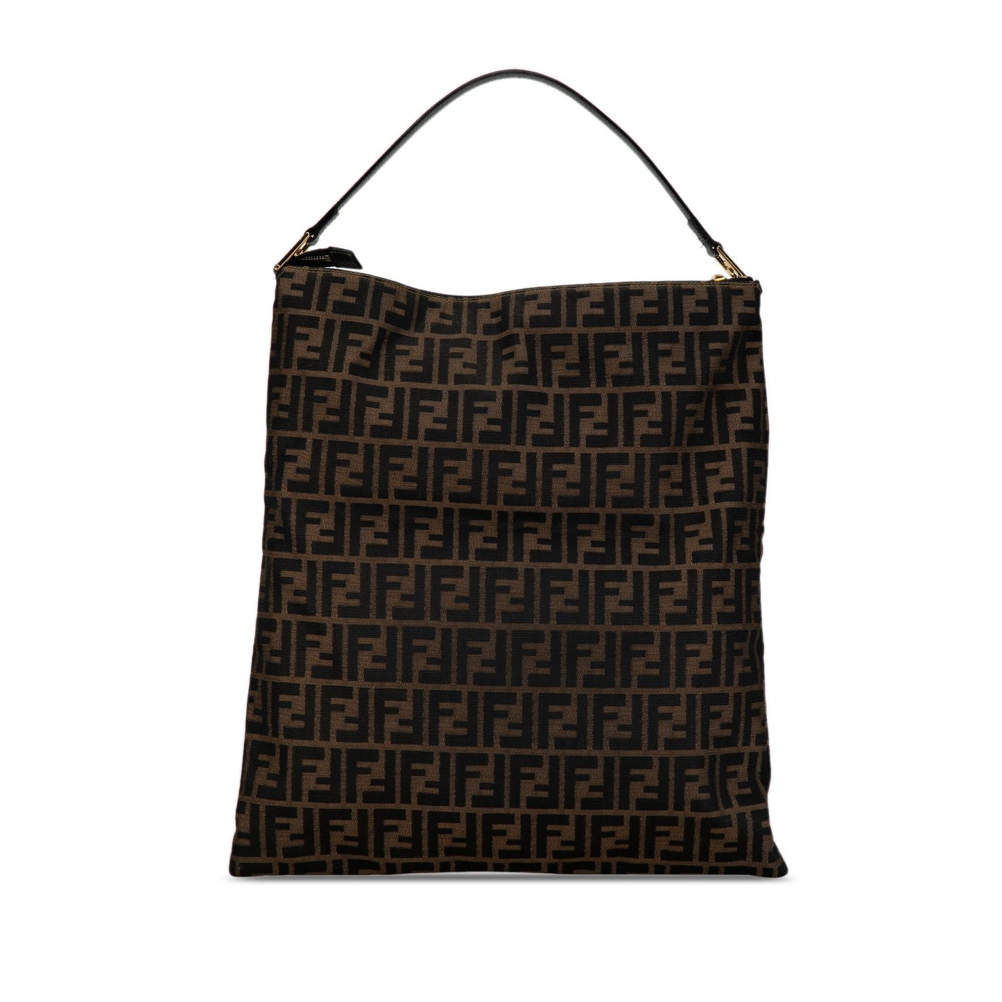 Fendi Zucca Tote Shg M3Livs Canvas Tote Bag