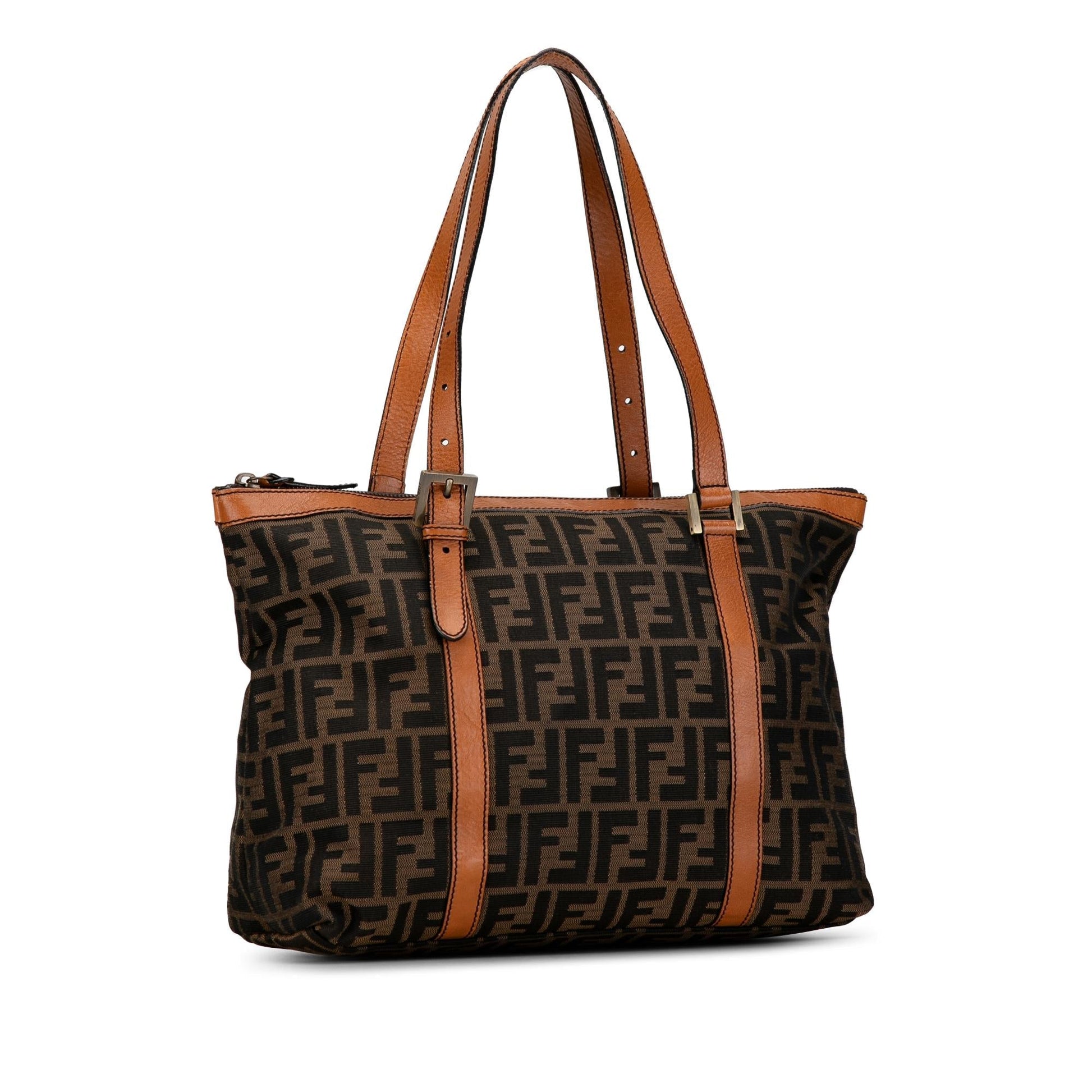 Fendi Zucca Tote Shg Qjkpji Canvas Tote Bag