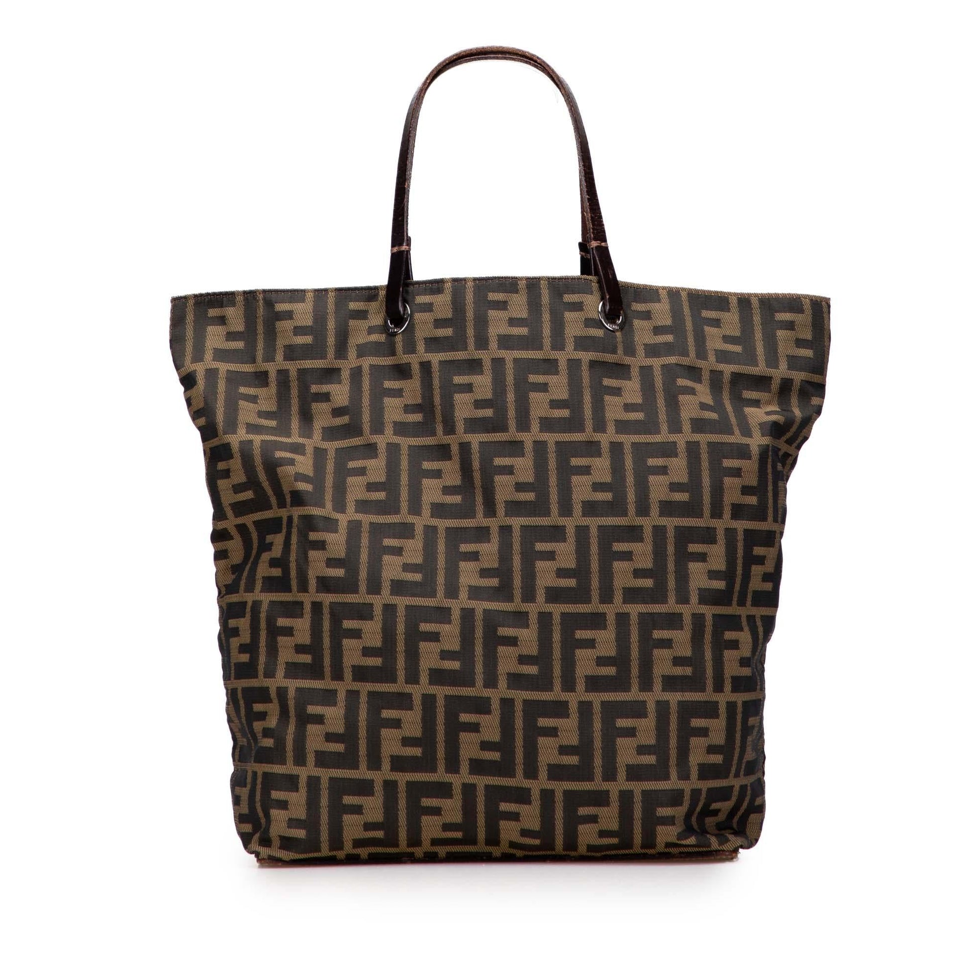 Fendi Zucca Tote Canvas Tote Bag Canvas Tote 3