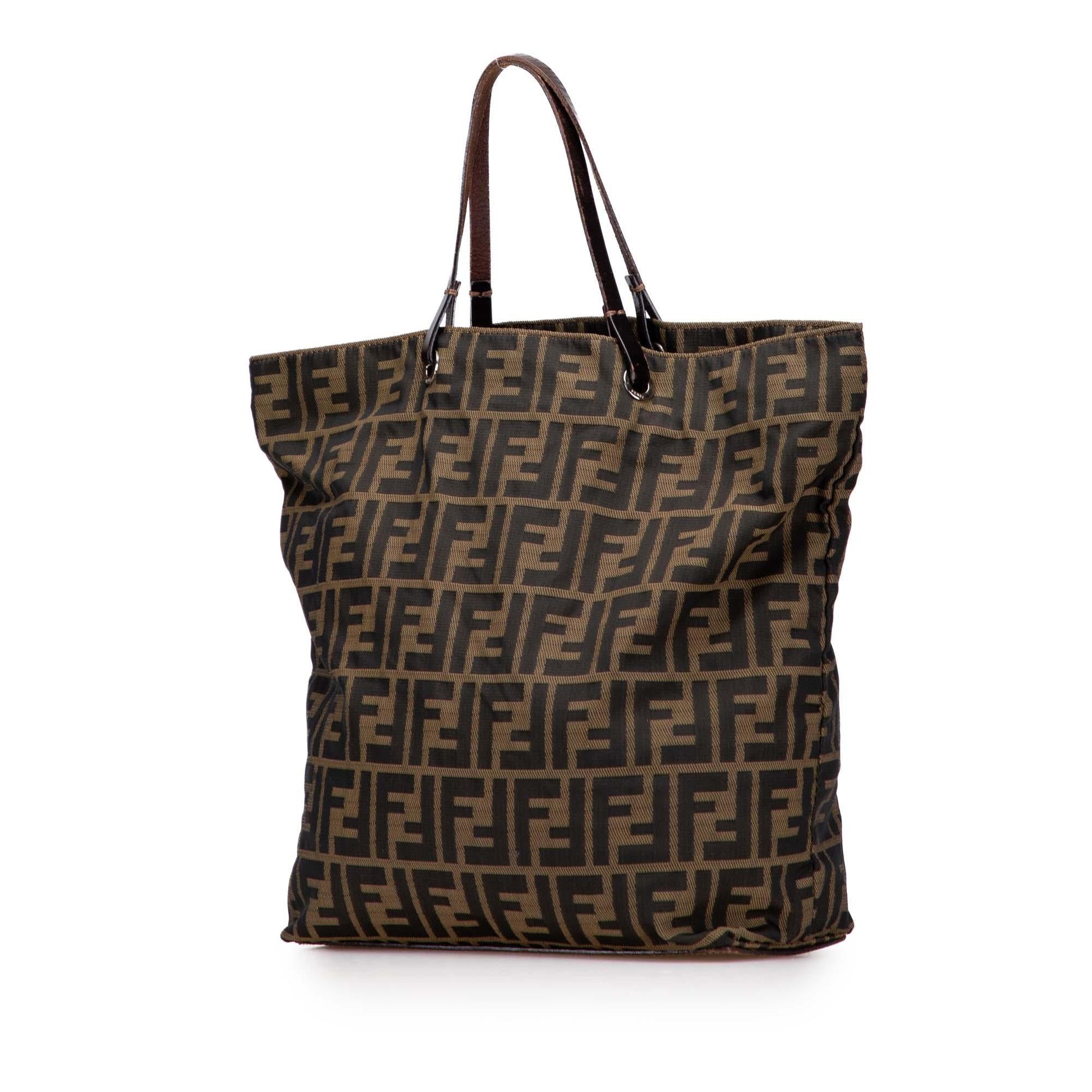 Fendi Zucca Tote Canvas Tote Bag Canvas Tote 3
