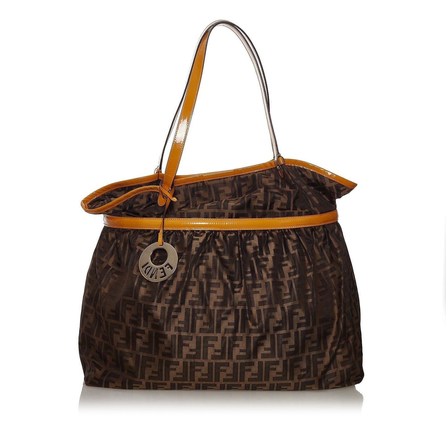 Fendi Zucca Chef Tote Bag Shg Canvas