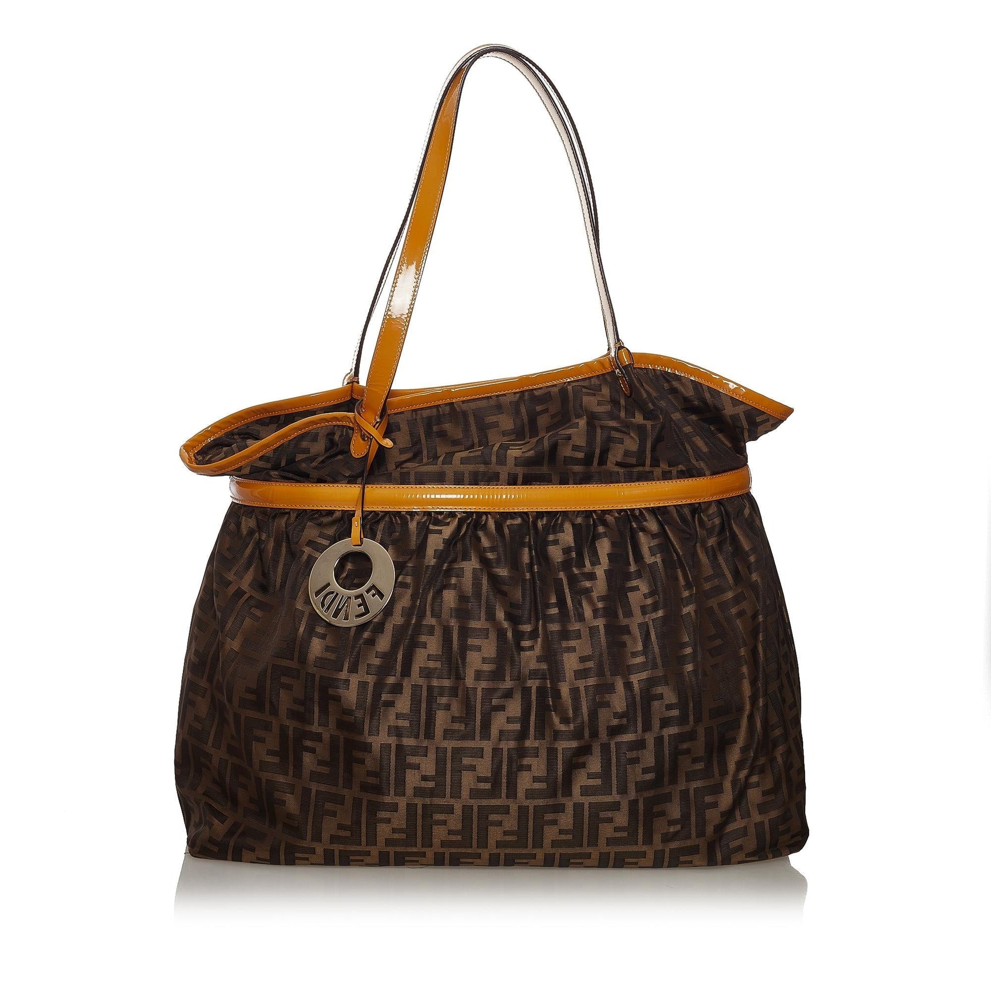 Fendi Zucca Chef Tote Bag Shg Canvas