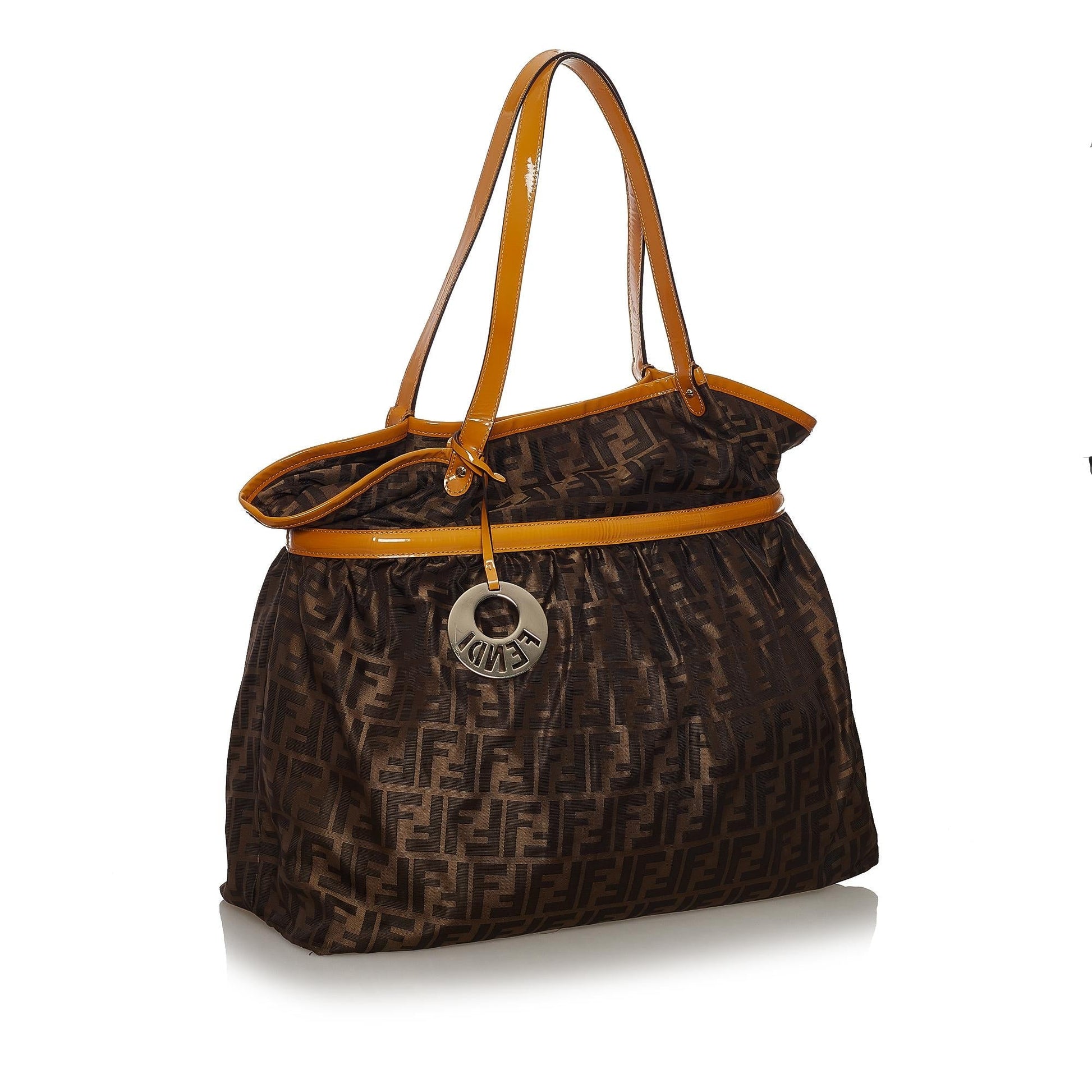 Fendi Zucca Chef Tote Bag Shg Canvas