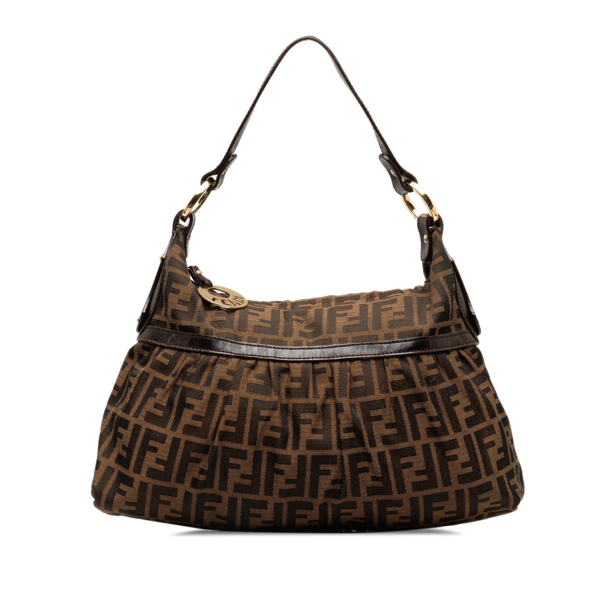 Fendi Zucca Chef Shoulder Bag Shg Xpjn4U