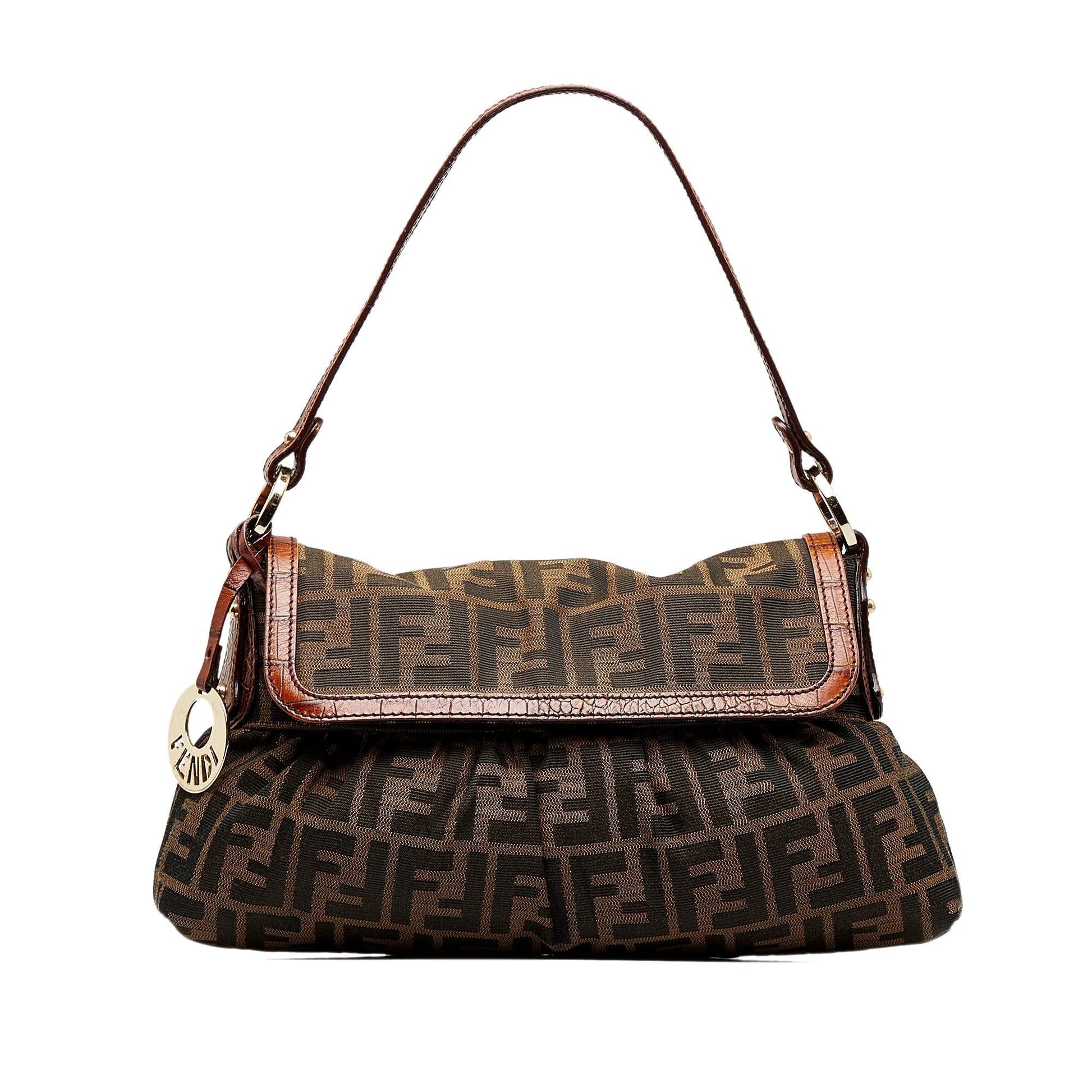 Fendi Zucca Chef Shg H28Stc Shoulder Bag