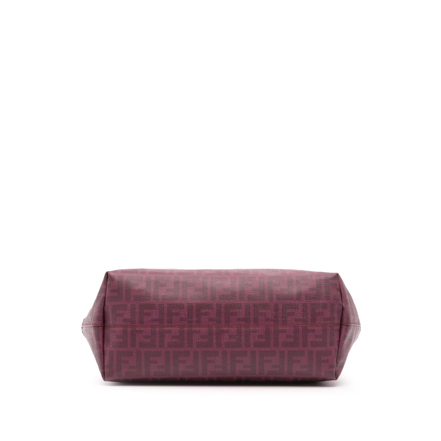 Fendi Zucca Coated Shopping Tote Canvas Tote Bag