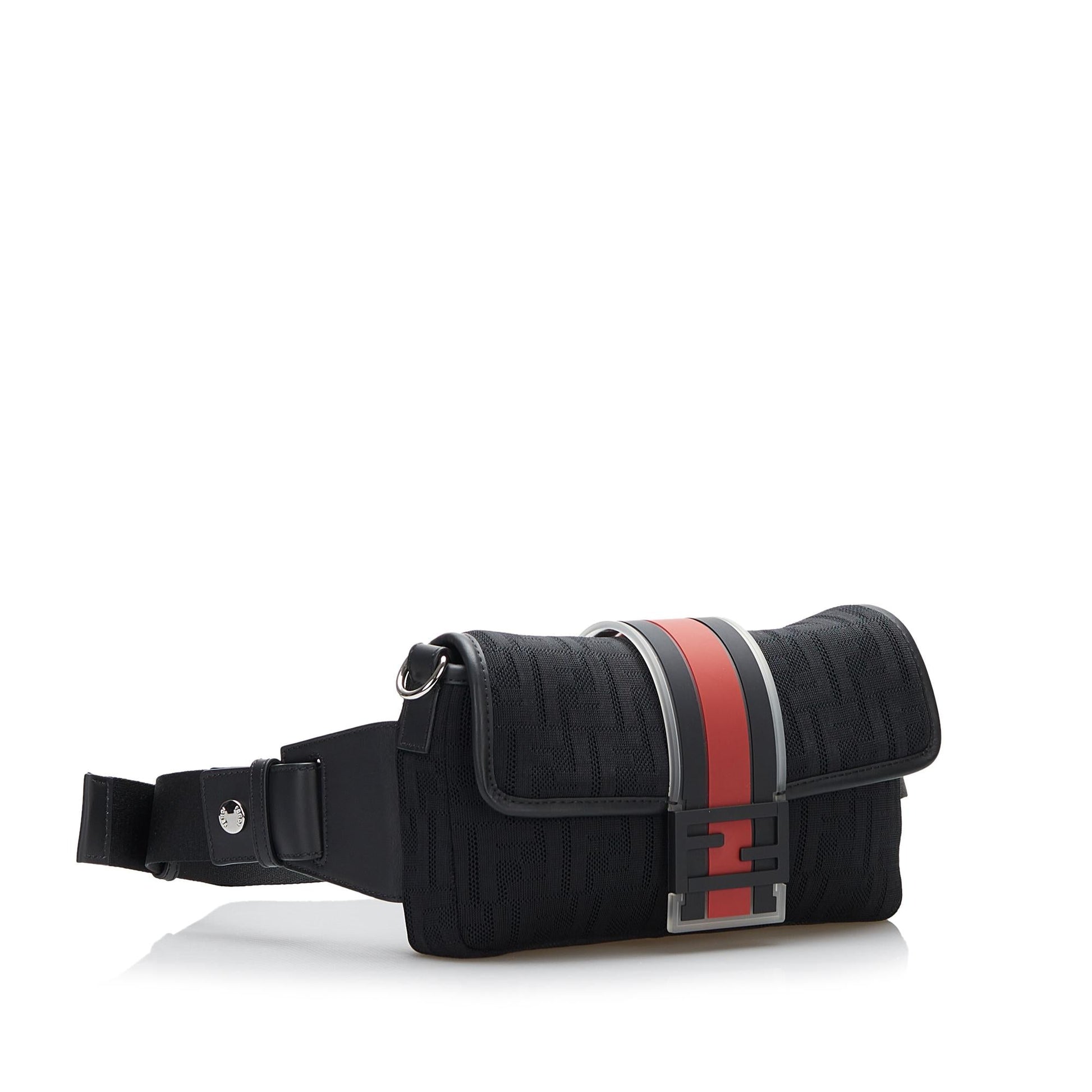 Fendi Zucca Convertible Belt Bag Shg Pwsjan