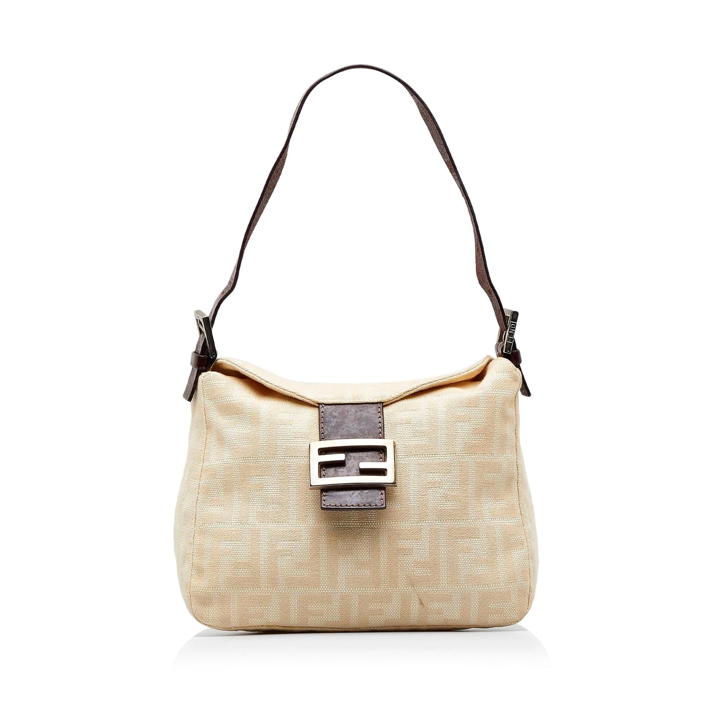 Fendi Zucca Double Shoulder Bag Shg 1Wm87H Flap