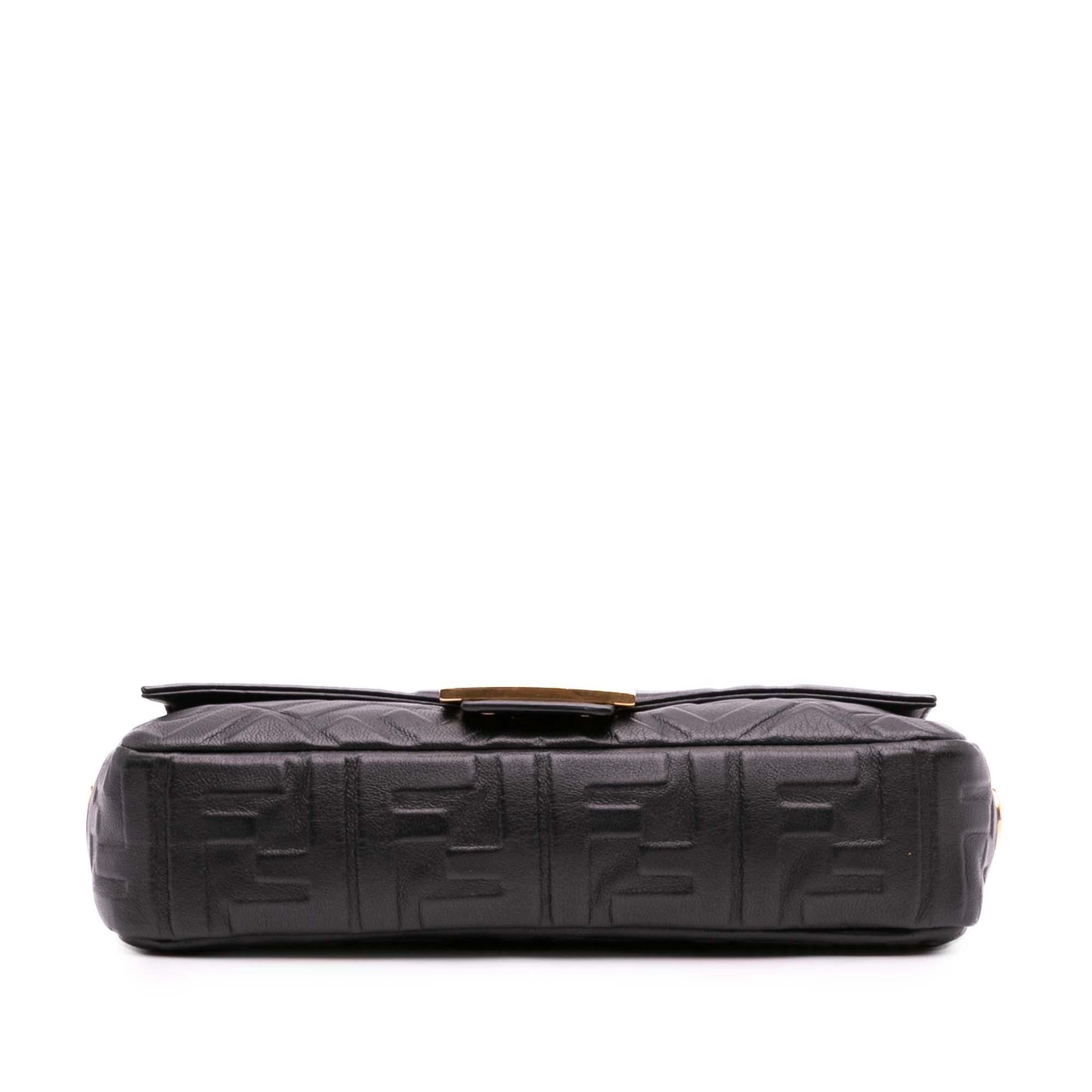Fendi Zucca Baguette Satchel Leather Embossed Satchel Bag Baguette Satchel 19