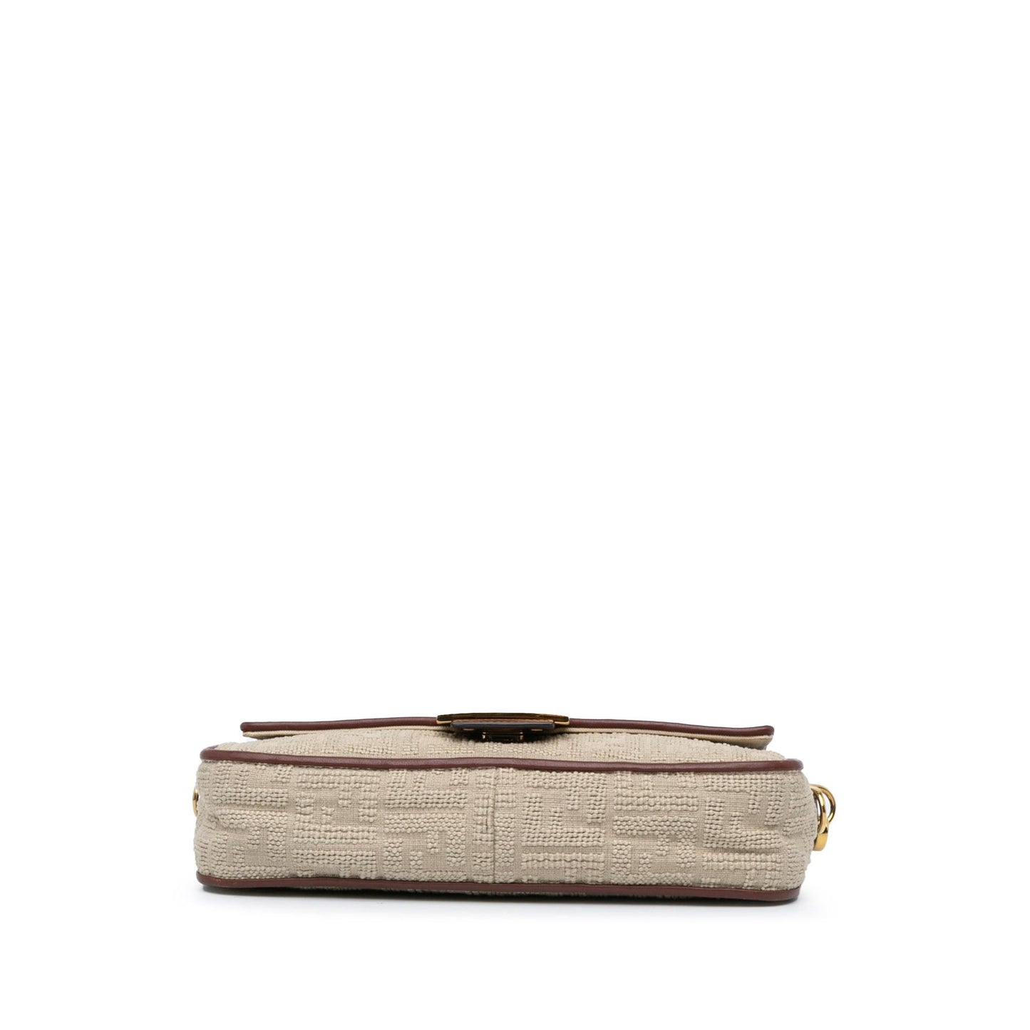 Fendi Zucca Baguette Satchel Shg Cbxmdx Canvas Embroidered Satchel Bag