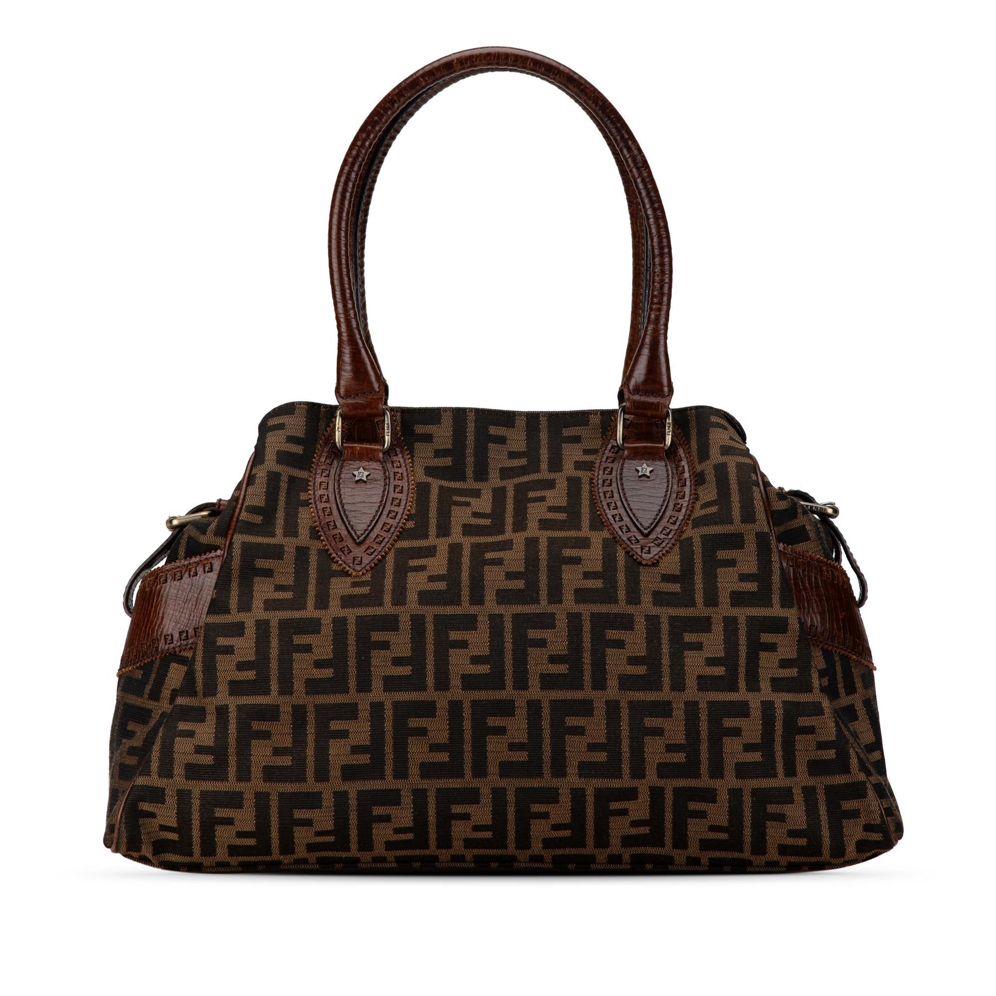 Fendi Zucca Etniko Handbag Shg 4Vo7Px Canvas Satchel Bag