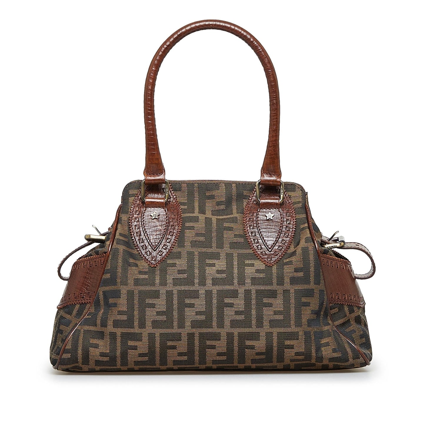Fendi Zucca Etniko Shg K5 Hj Shoulder Bag