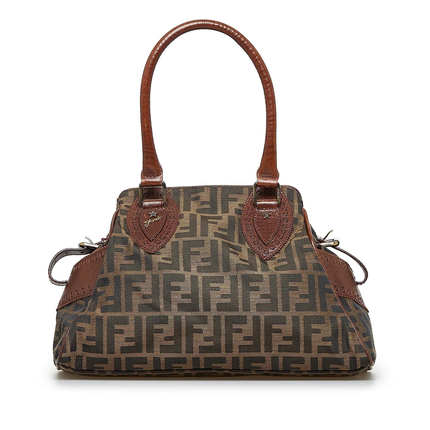 Fendi Zucca Etniko Shg K5 Hj Shoulder Bag