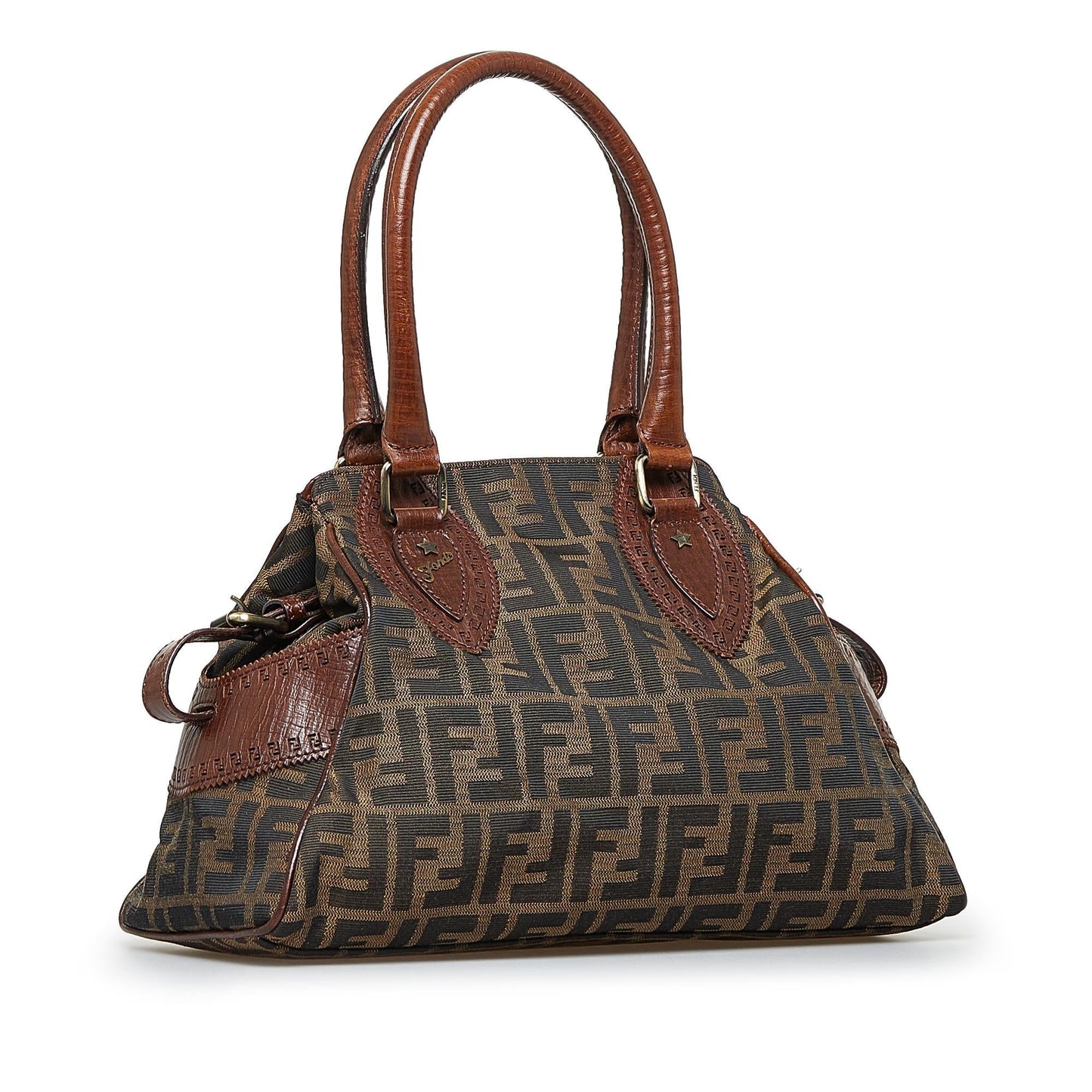 Fendi Zucca Etniko Shg K5 Hj Shoulder Bag