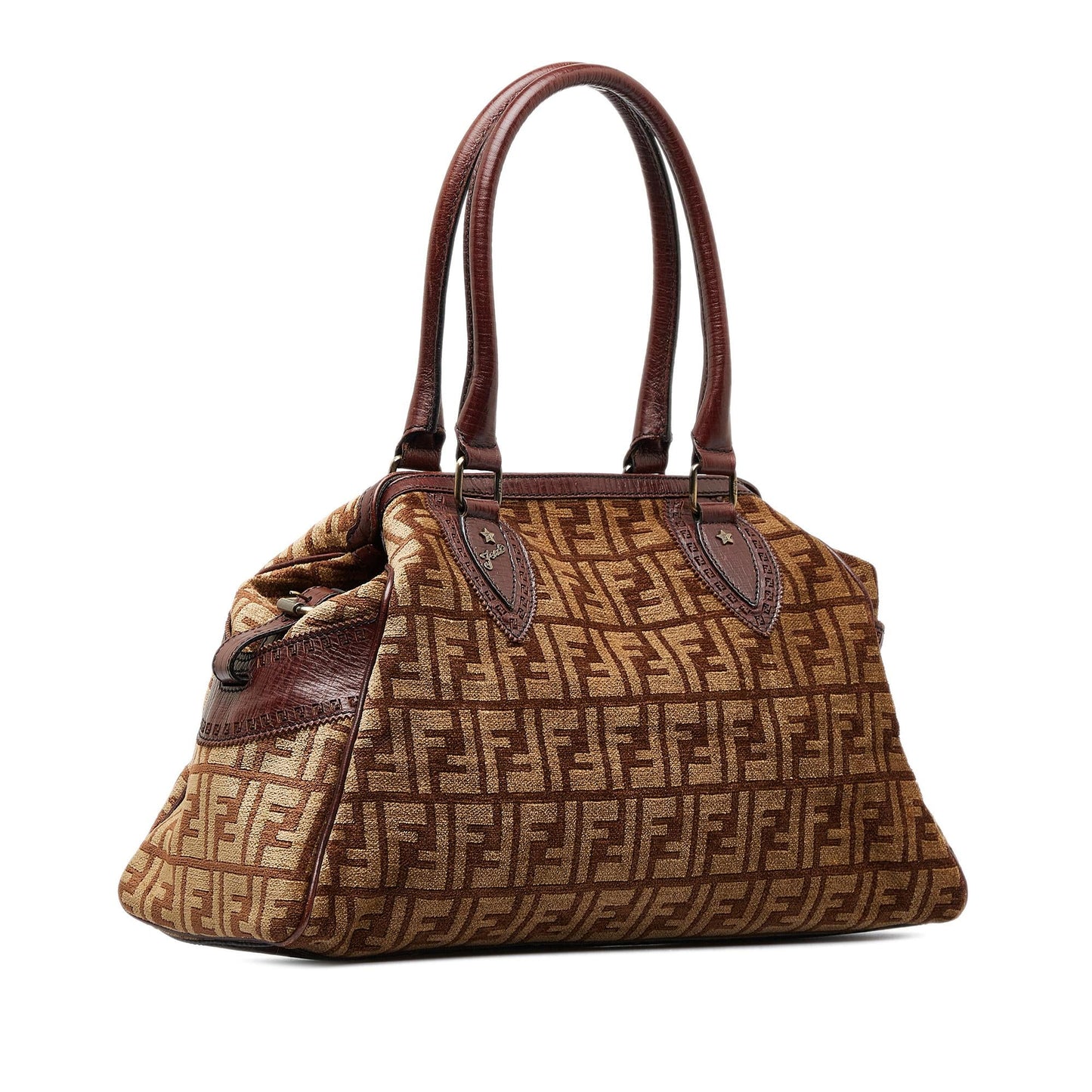 Fendi Zucca Etniko Shg Otebot Tote Bag