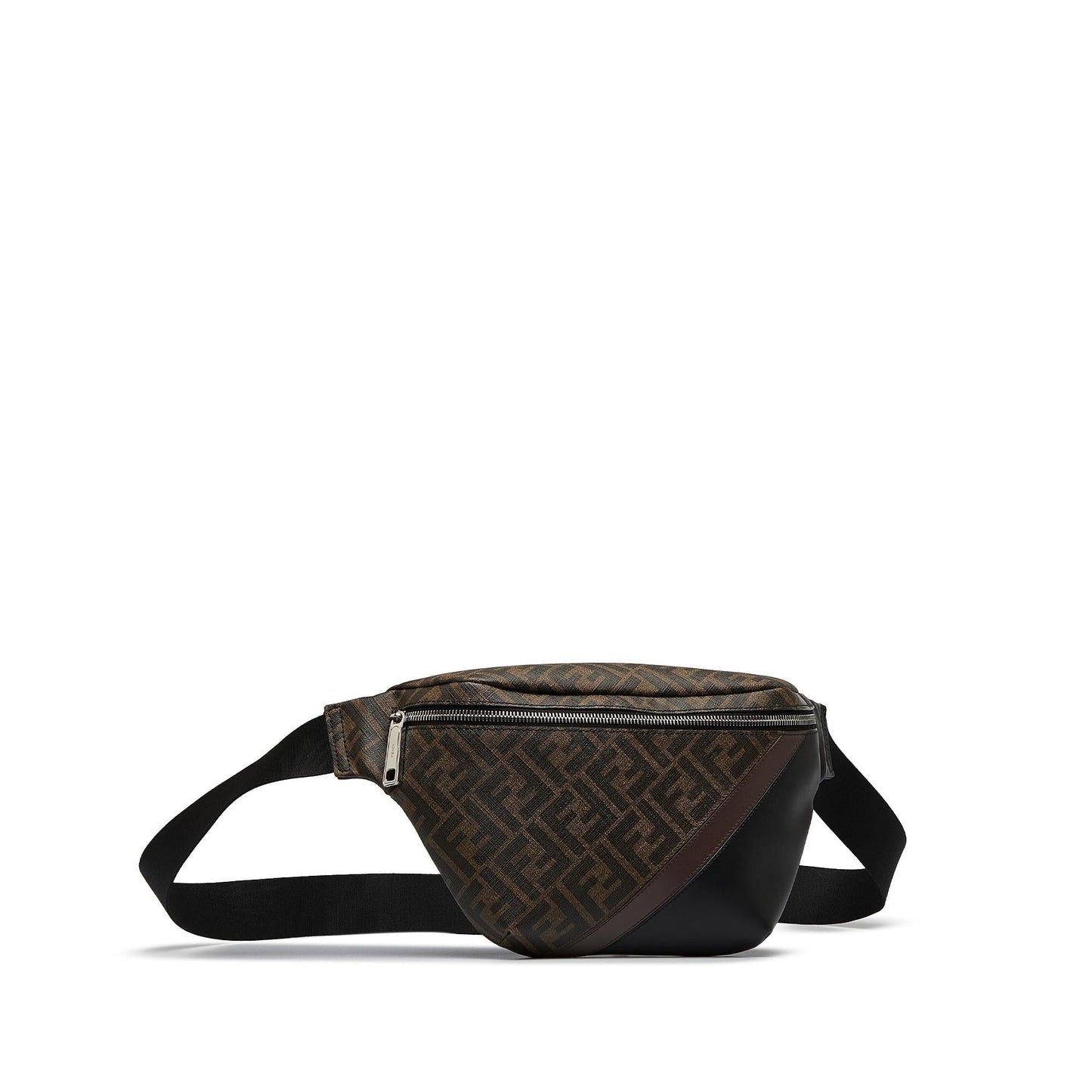 Fendi Zucca Ff Diagonal Belt Bag Shg Hxhaor