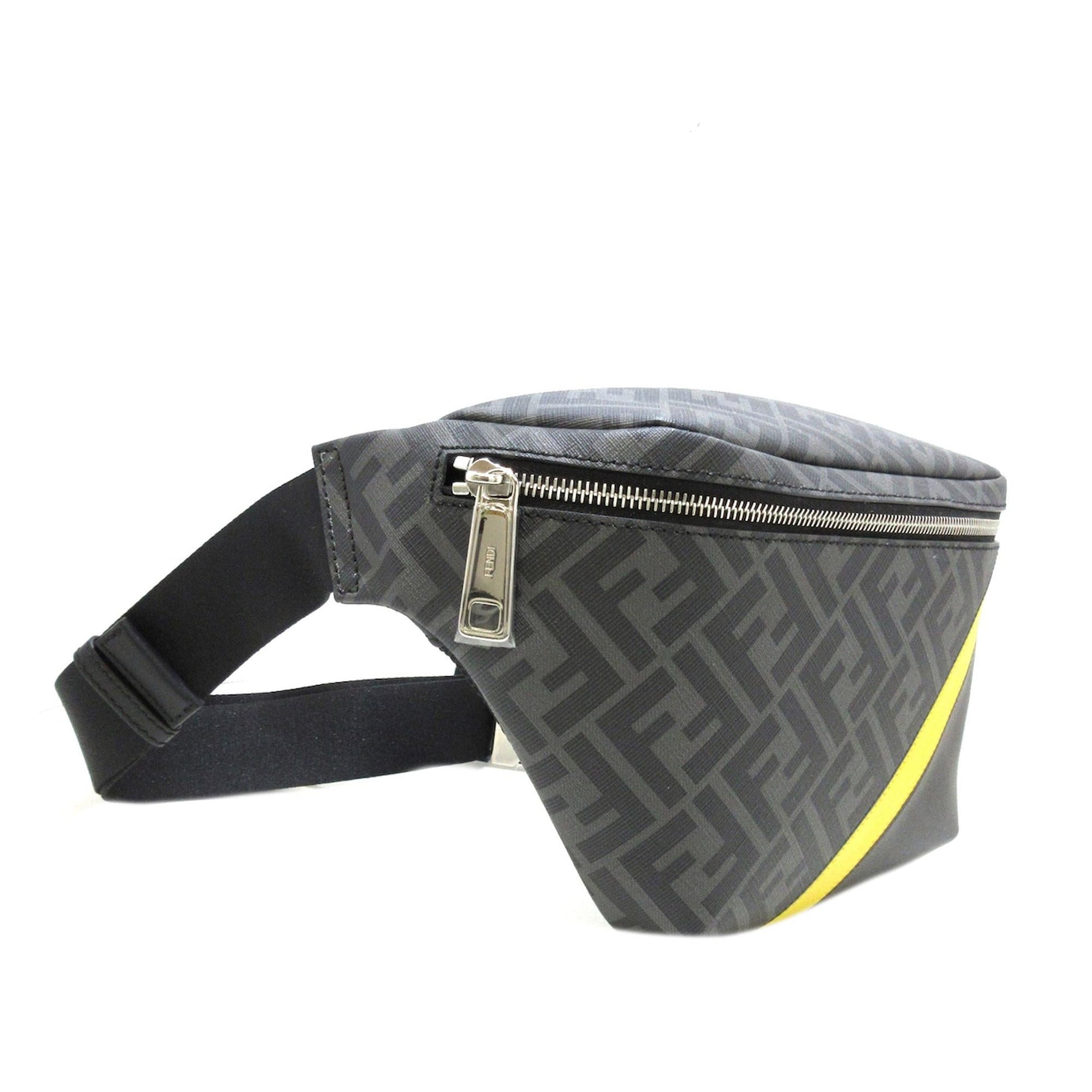 Fendi Zucca Ff Diagonal Belt Bag Shg Omcvp8