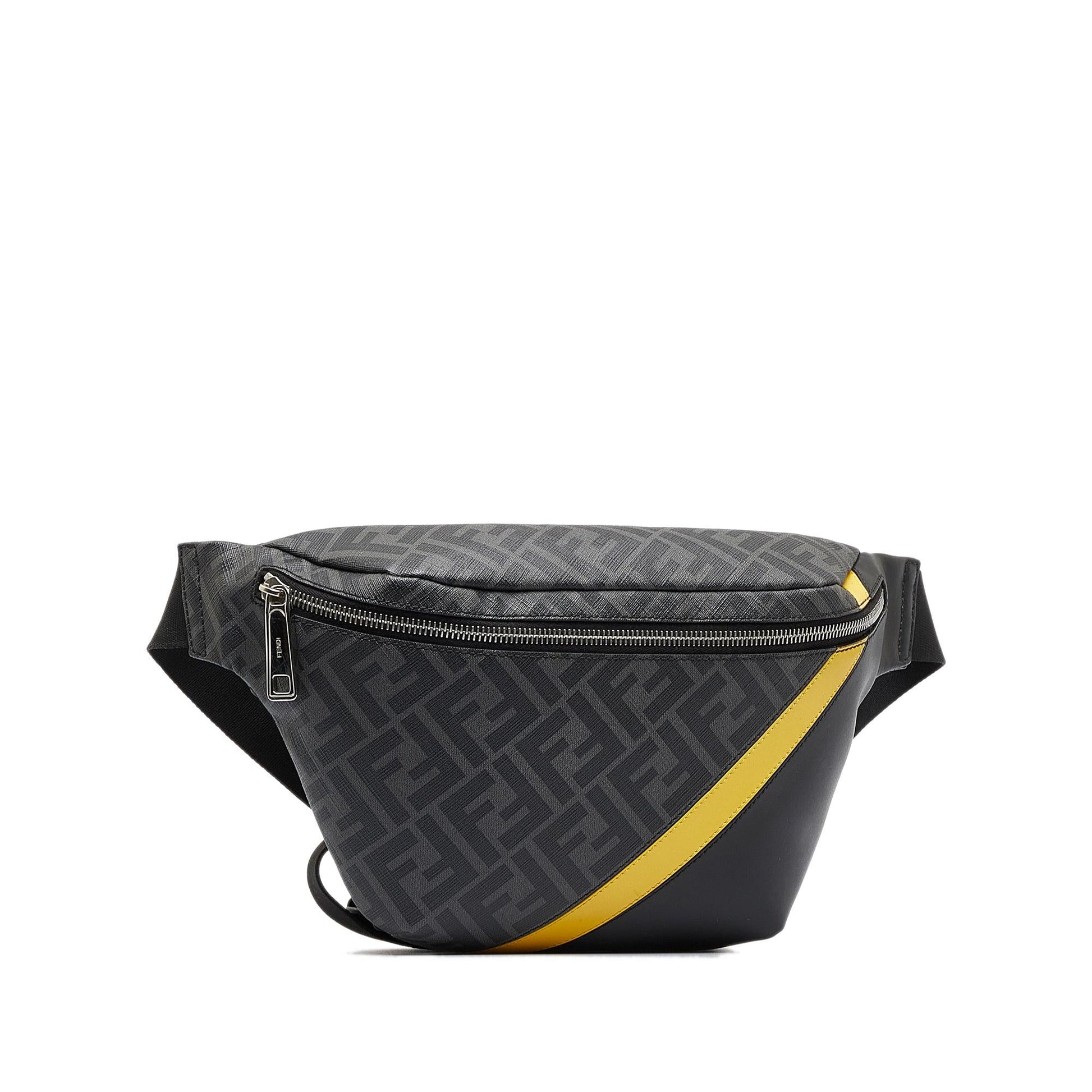 Fendi Zucca Ff Diagonal Belt Bag Shg Kpj2Lv