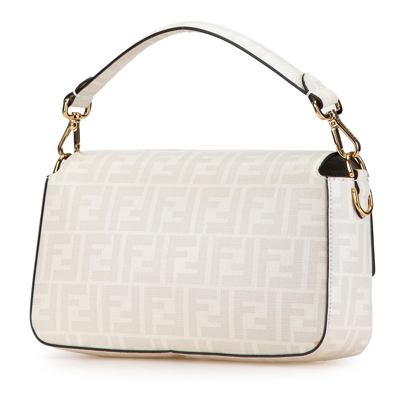 Fendi Zucca Graphic Print Coated Bikini Girls Baguette Satchel Canvas Satchel Bag Satchel Shg S4Fmlq