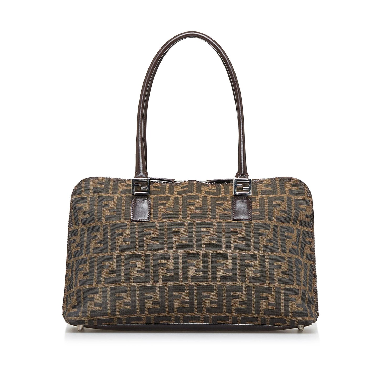 Fendi Zucca Handbag Shg Guxkrm Satchel Bag