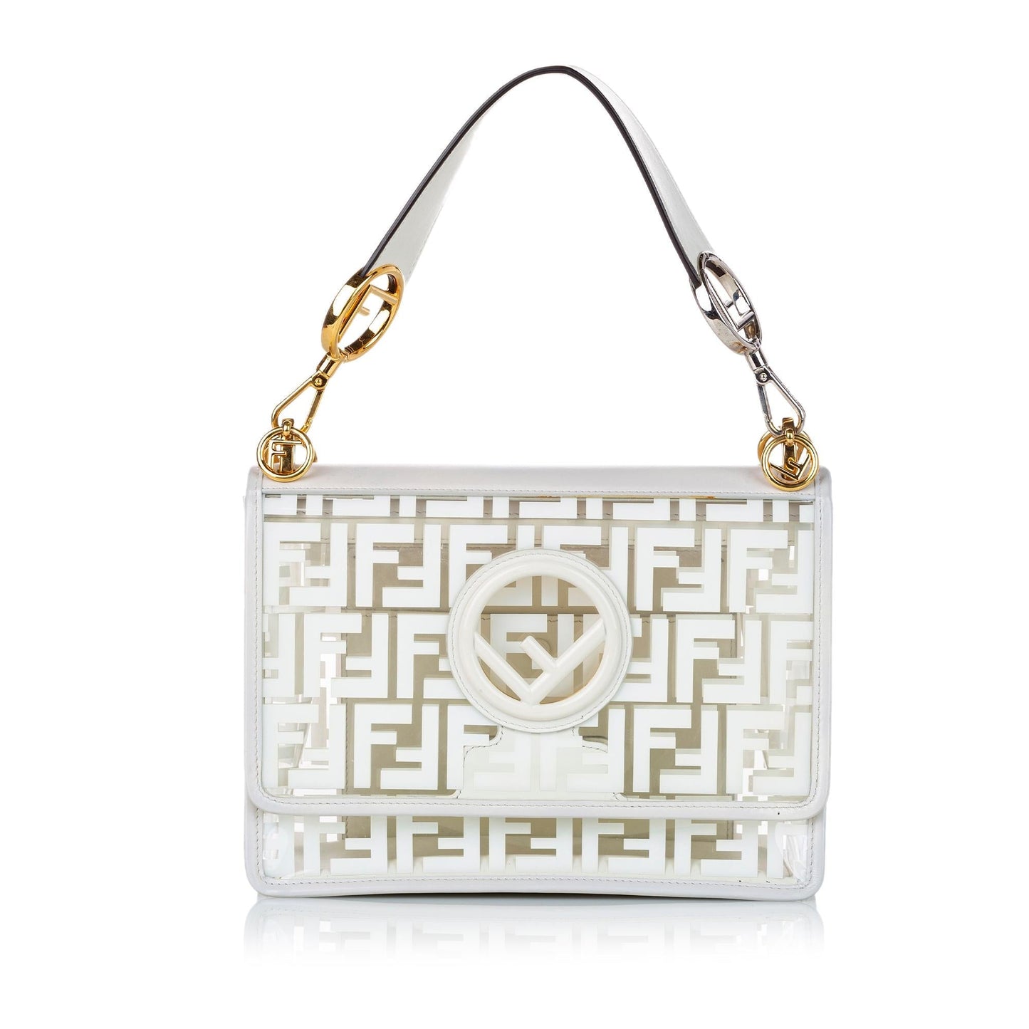 Fendi Zucca Kan Pvc Satchel Shg Satchel Bag