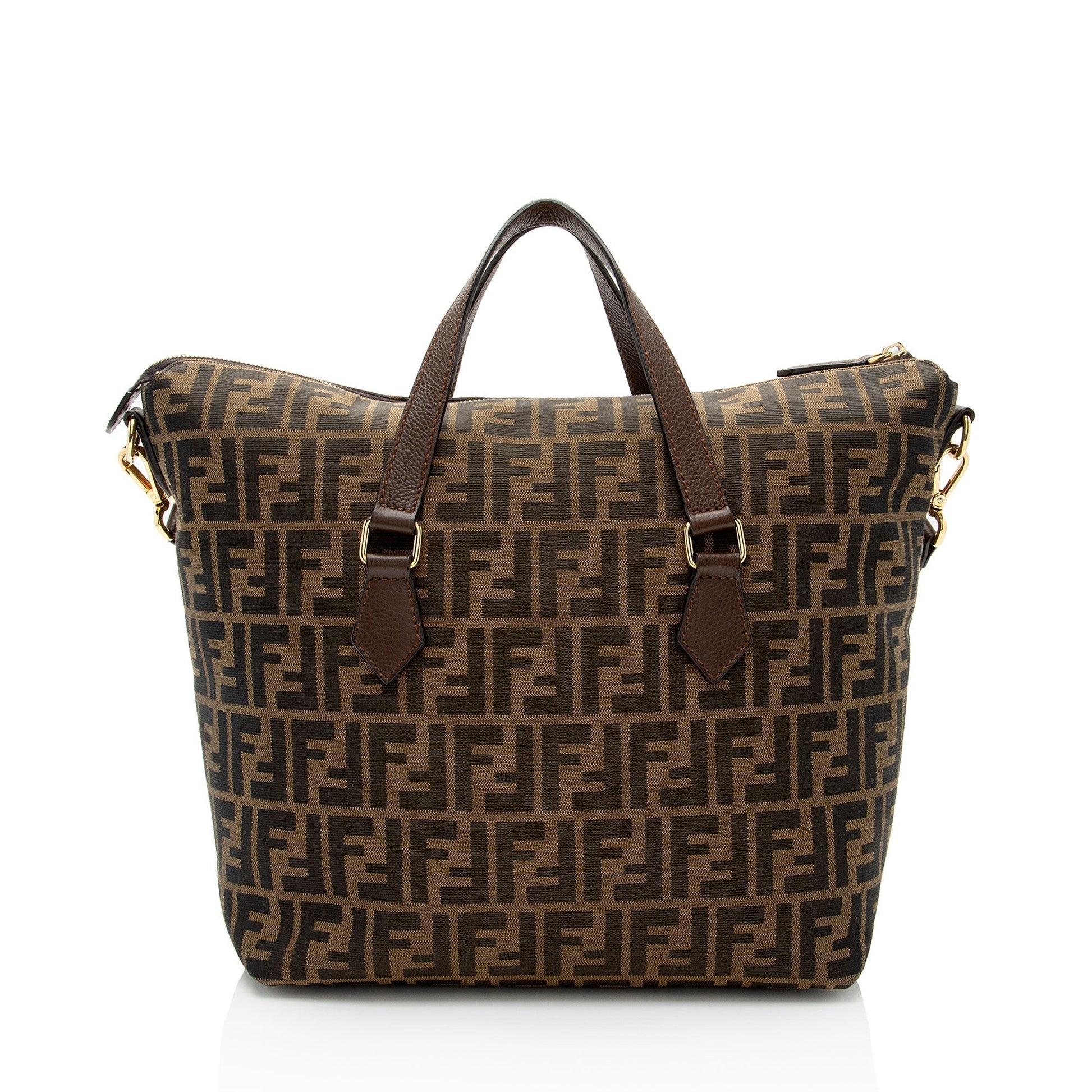 Fendi Zucca Convertible Tote Shf Kcmuot Large Tote Bag