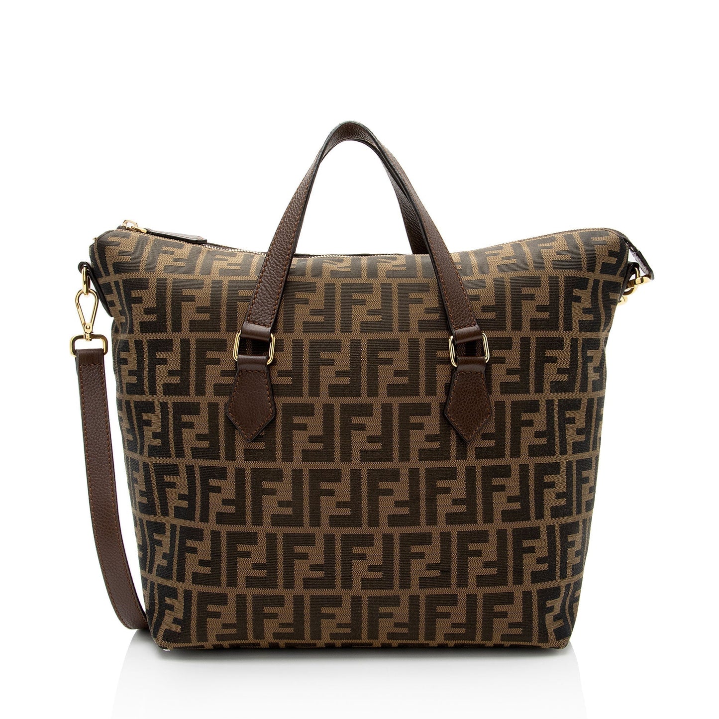 Fendi Zucca Convertible Tote Shf Kcmuot Large Tote Bag