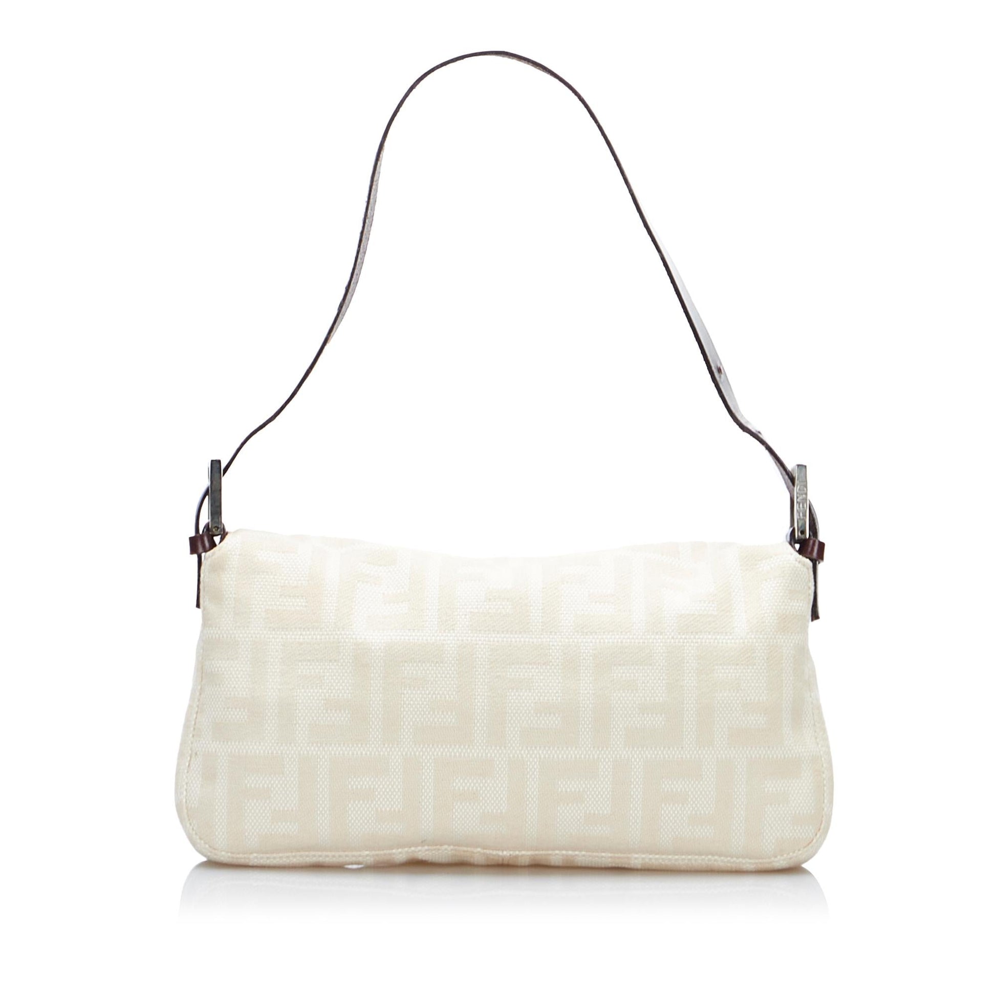 Fendi Zucca Mamma Baguette Shg Toostj Handbag Shoulder Bag