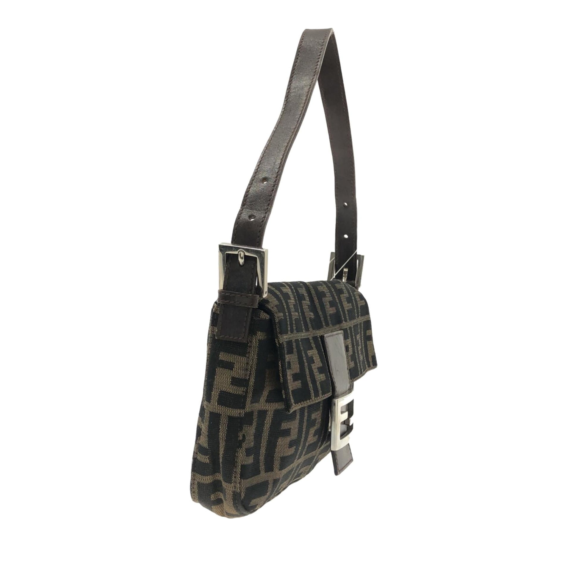 Fendi Zucca Mamma Baguette Shg 8Ql3Mn Handbag Shoulder Bag