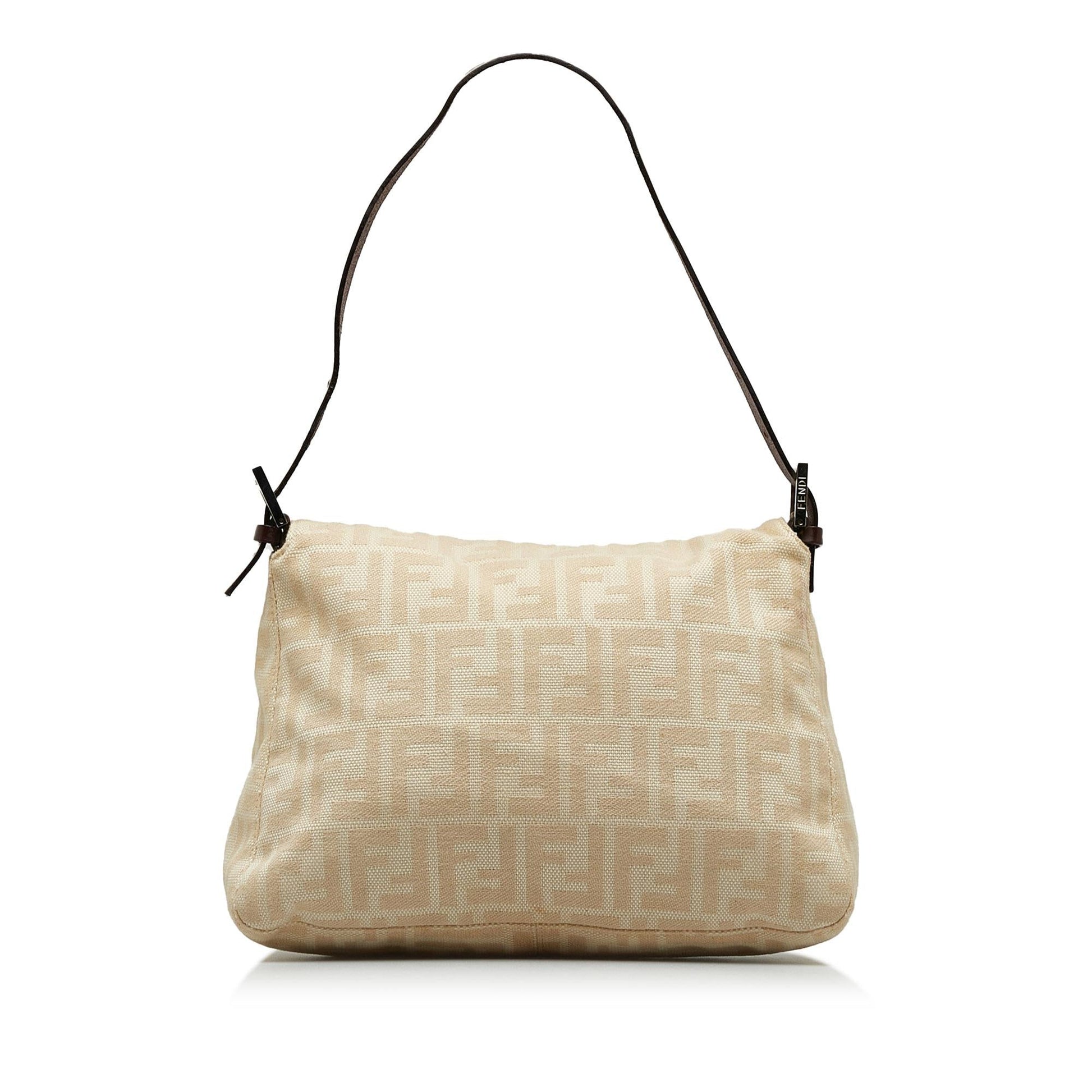 Fendi Zucca Mamma Forever Shg Shoulder Bag