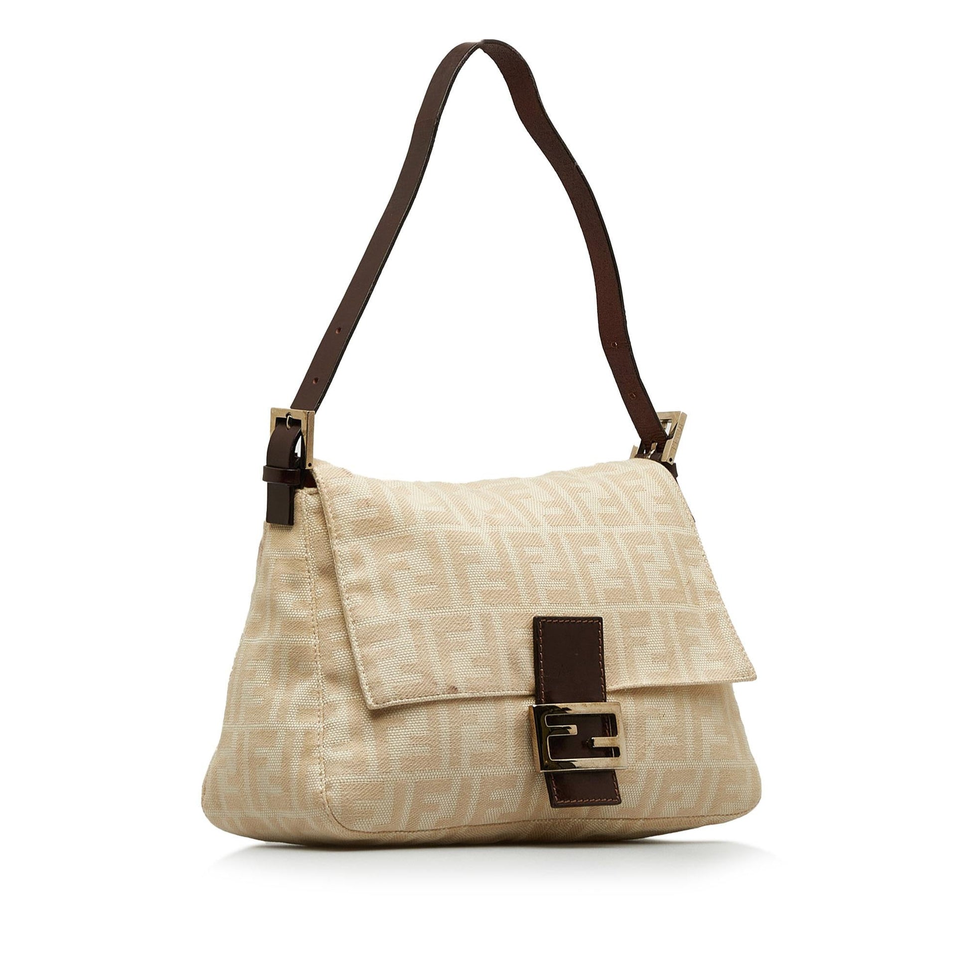 Fendi Zucca Mamma Forever Shg Shoulder Bag