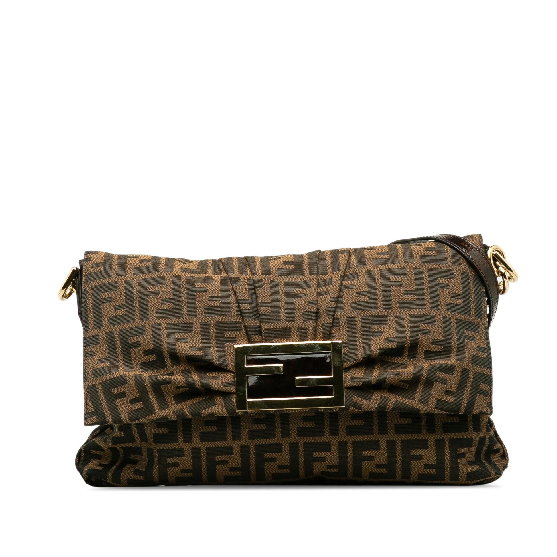 Fendi Zucca Mia Crossbody Bag Shg Qwmeni Flap