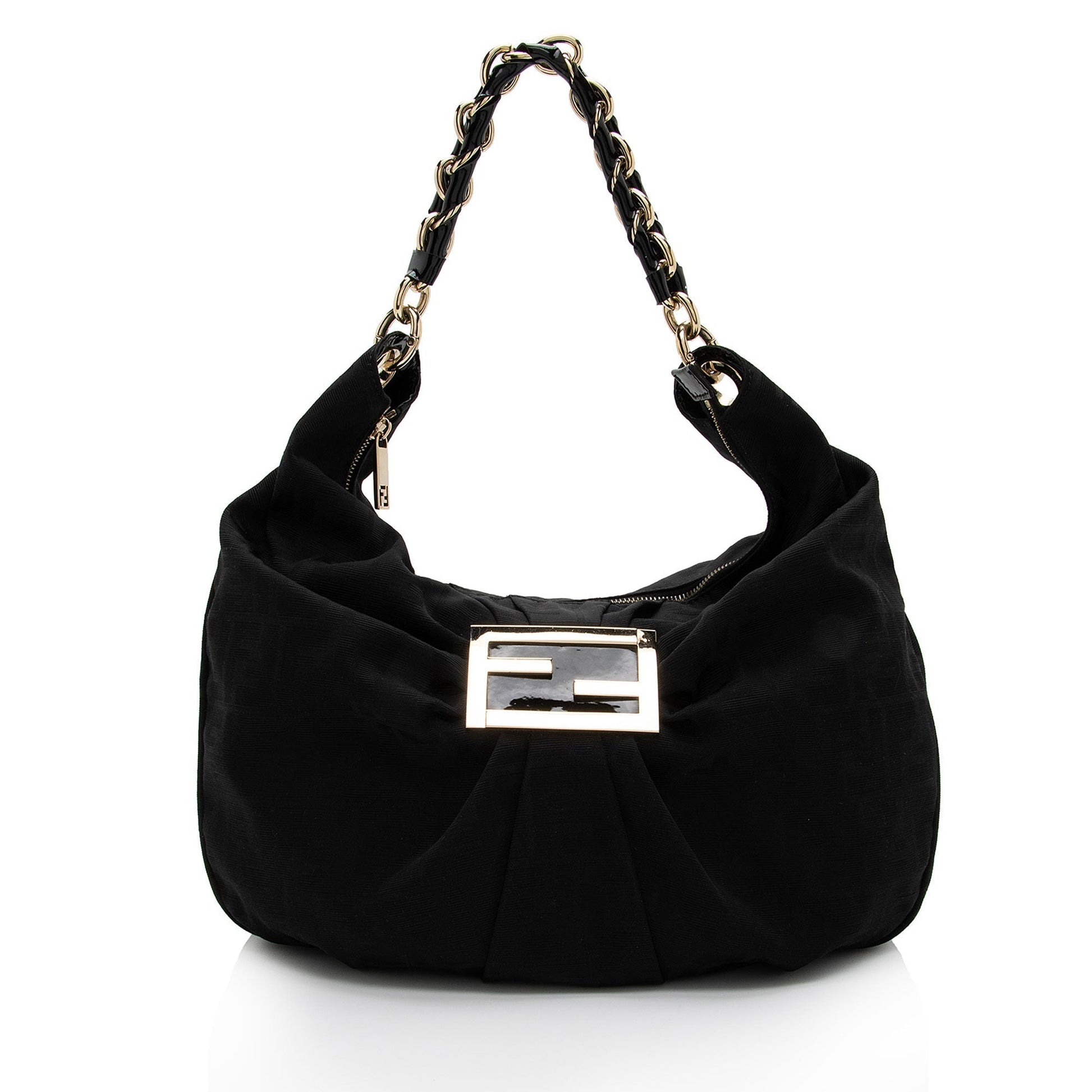 Fendi Zucca Mia Hobo Shf Lewfot Shoulder Bag