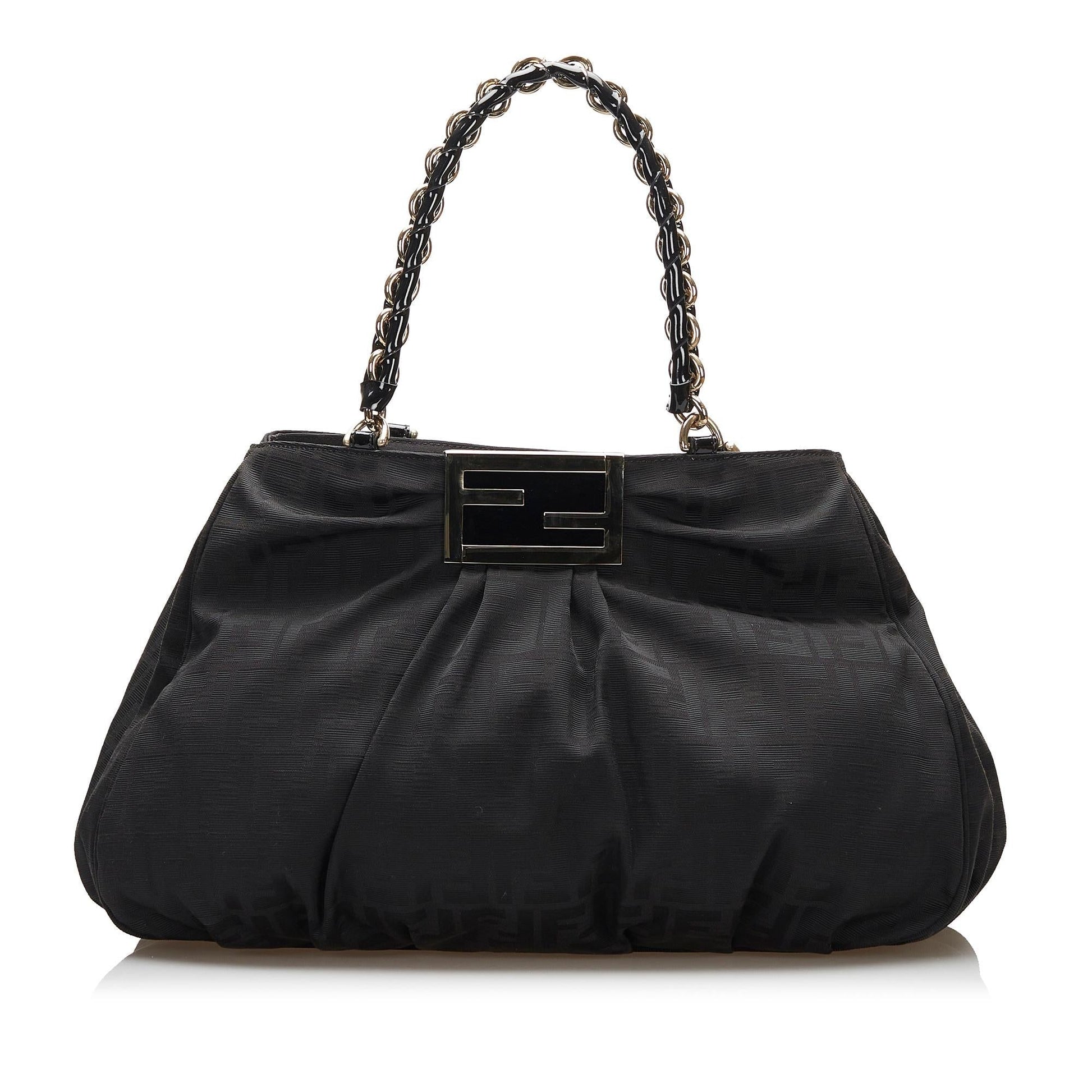 Fendi Zucca Mia Shg Tote Bag