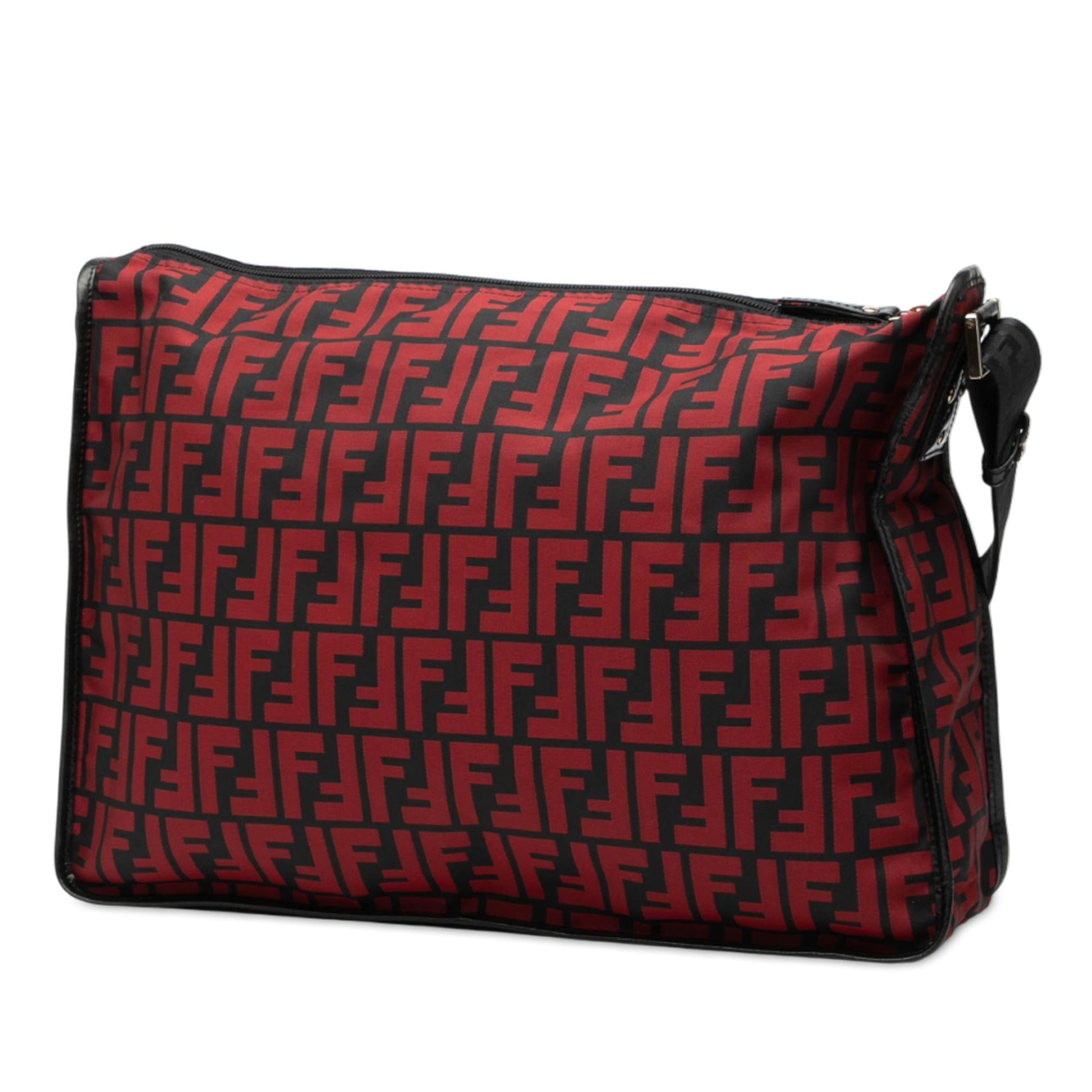 Fendi Zucca Crossbody Nylon Crossbody Bag