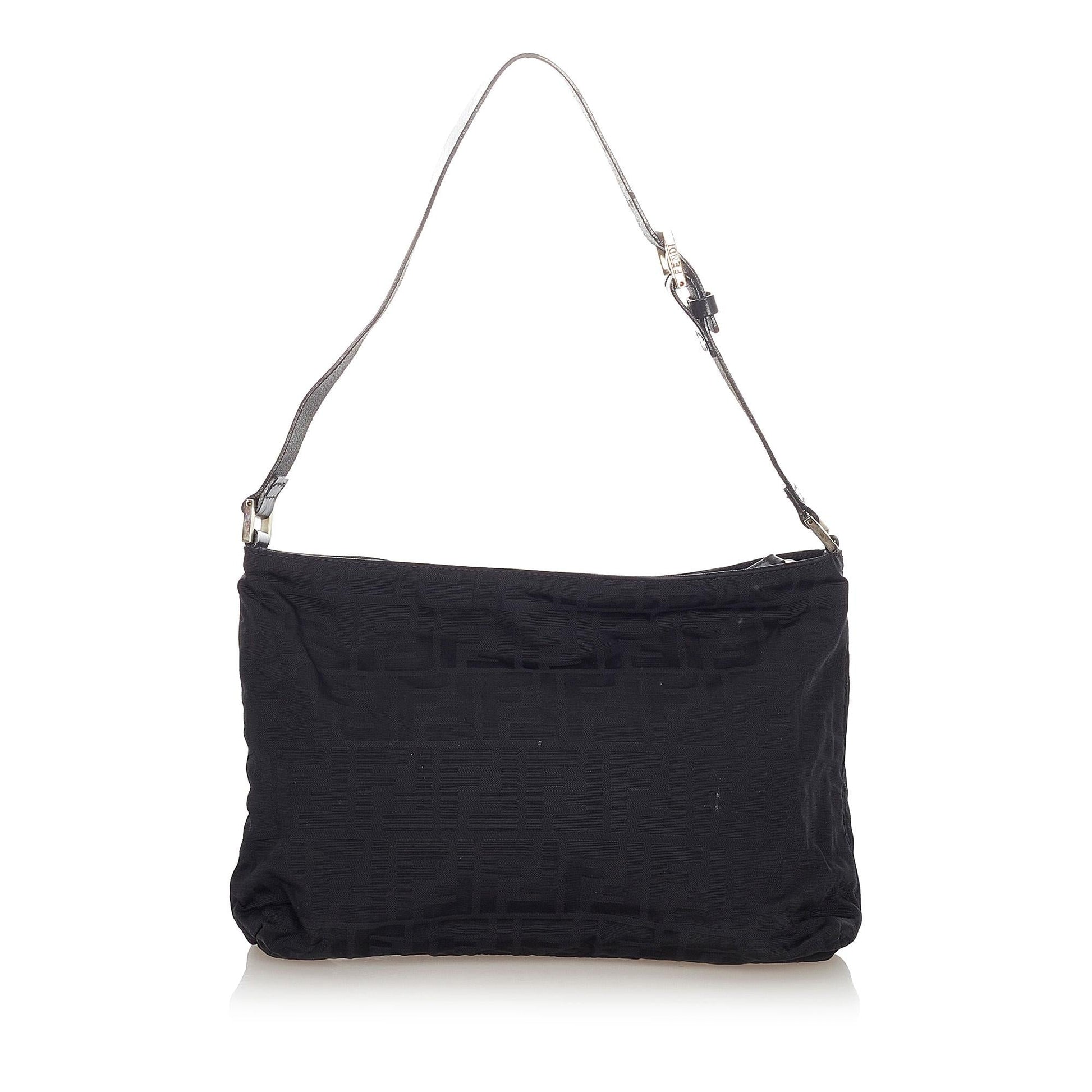 Fendi Zucca Shoulder Bag Shg Nylon