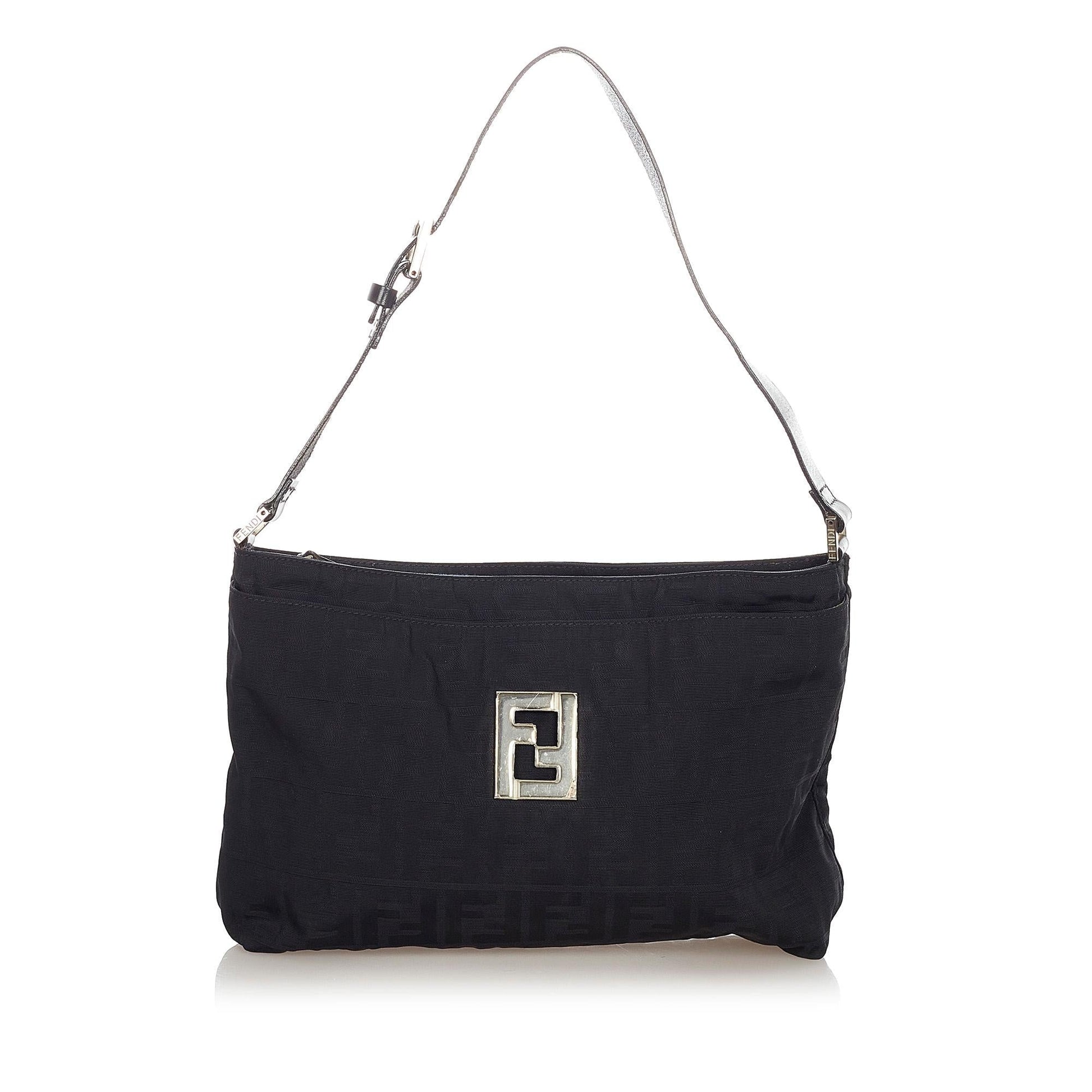 Fendi Zucca Shoulder Bag Shg Nylon