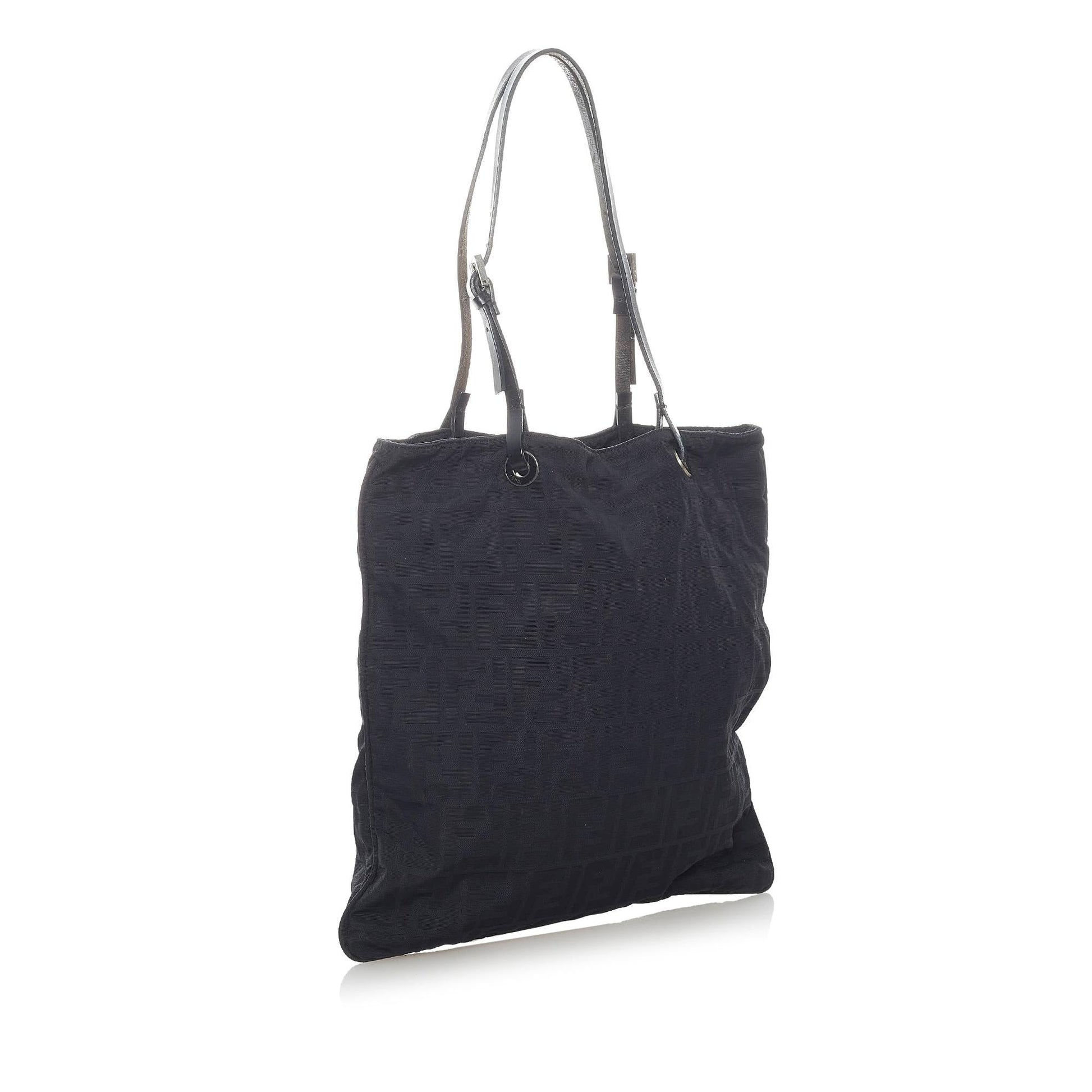 Fendi Zucca Tote Bag Shg Nylon Bag Shg 30853